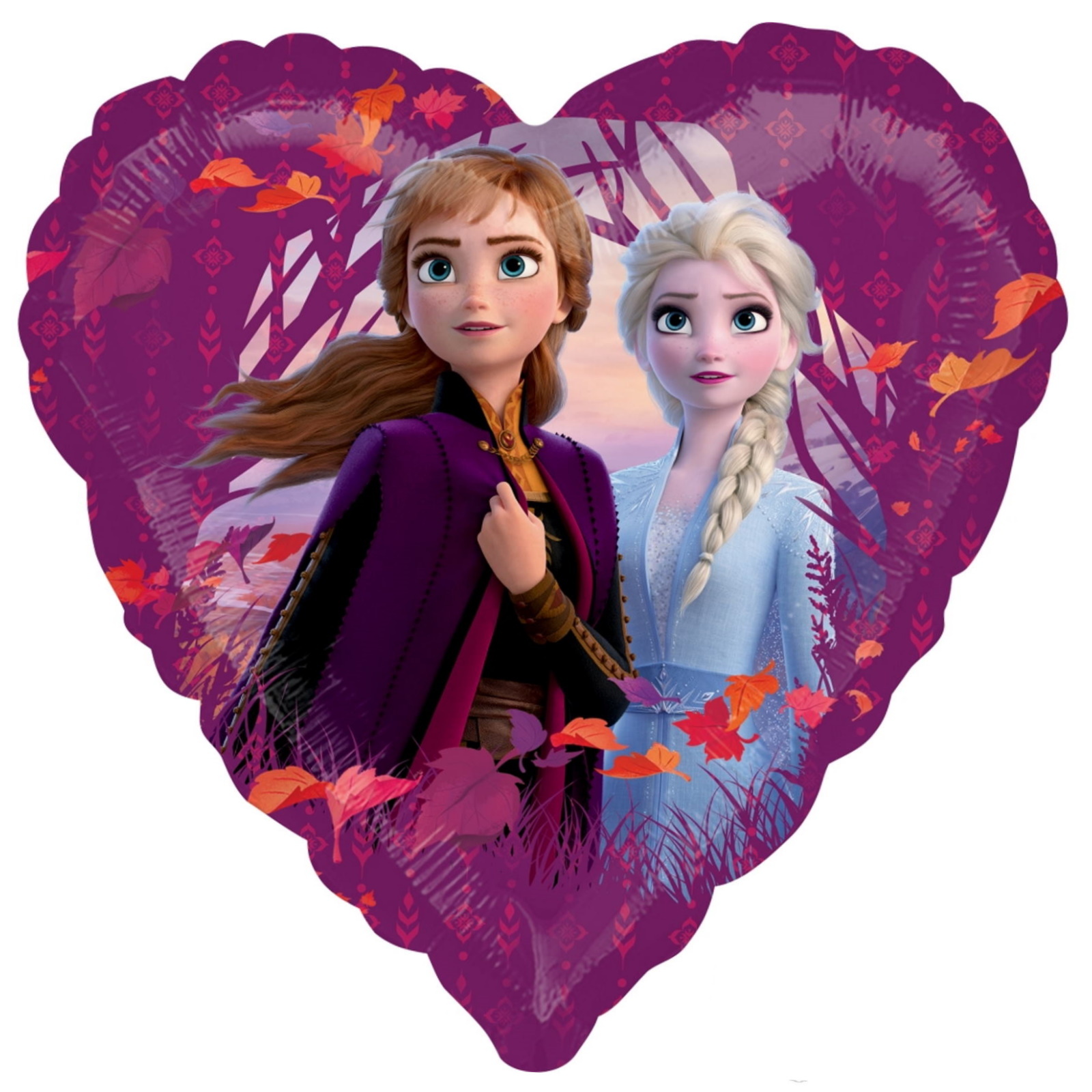 Frozen 2 Elsa and Anna Love Foil Balloon