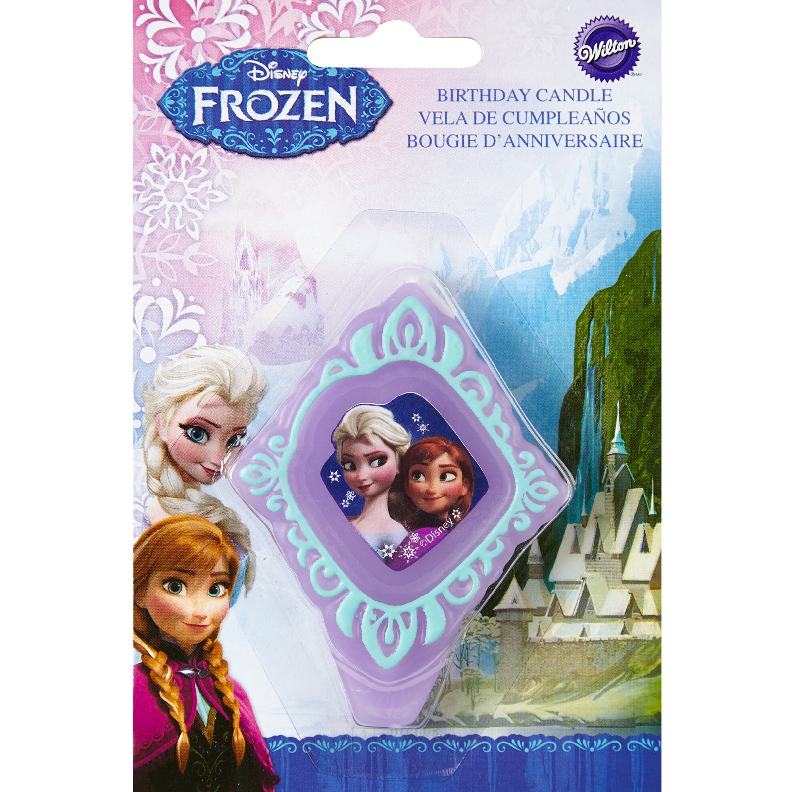 Frozen Elsa and Anna Candle