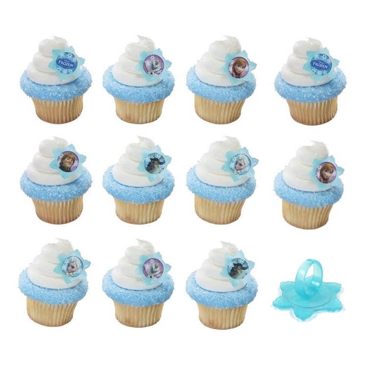Frozen Cupcake Rings (Pack of 12)