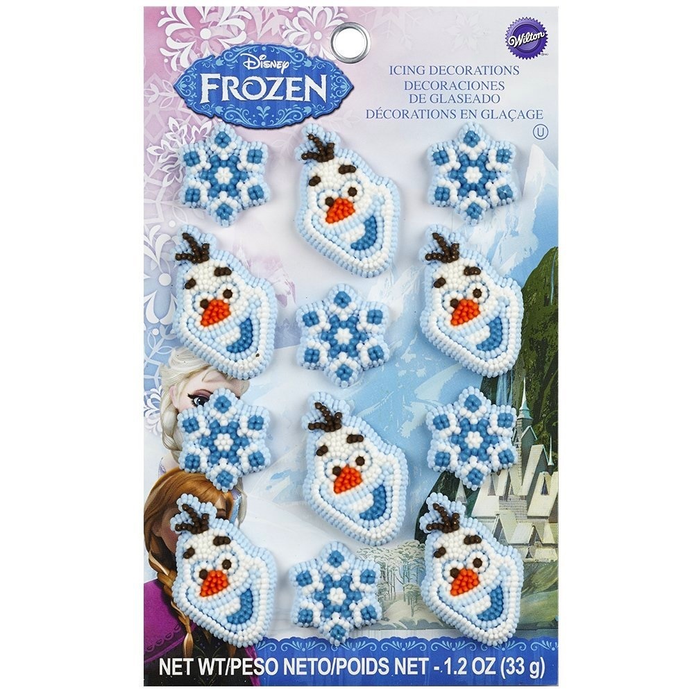 Frozen Icing Decorations (Pack of 12)