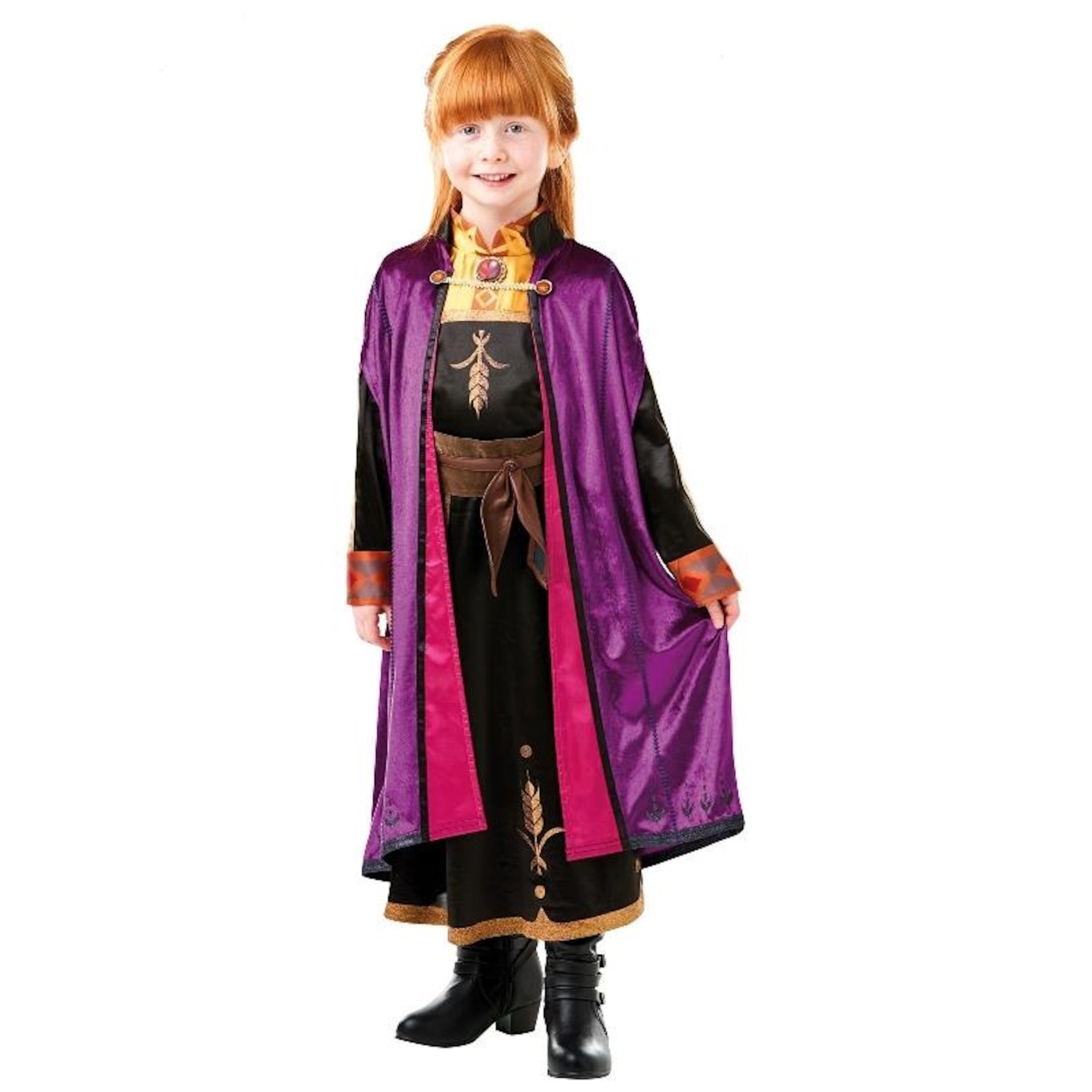 Frozen 2 Anna Deluxe Travelling Girls Costume