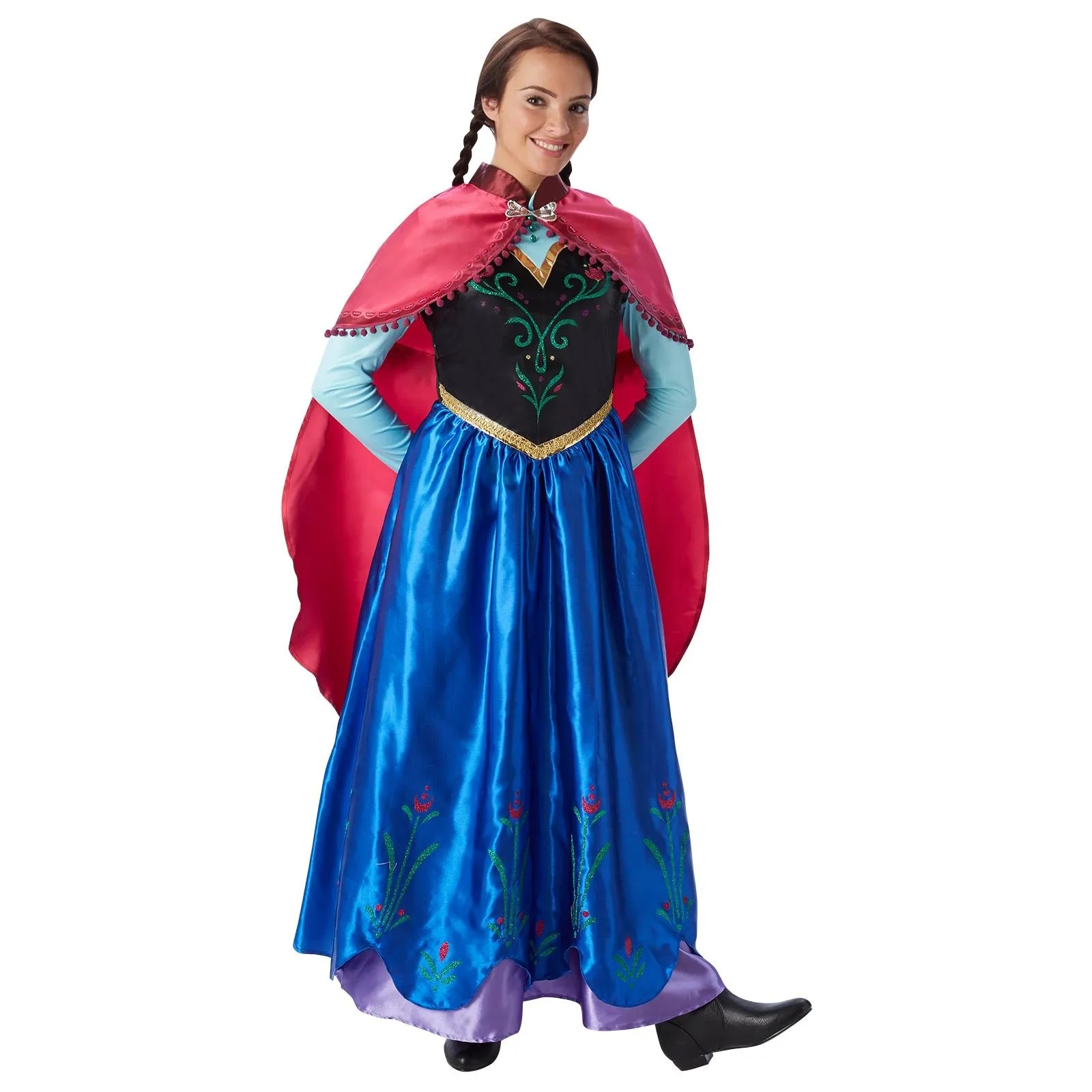Frozen Anna Deluxe Adult Costume Small