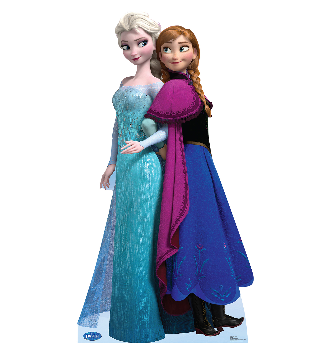 Disney's Frozen Anna and Elsa Stand Up Photo Prop