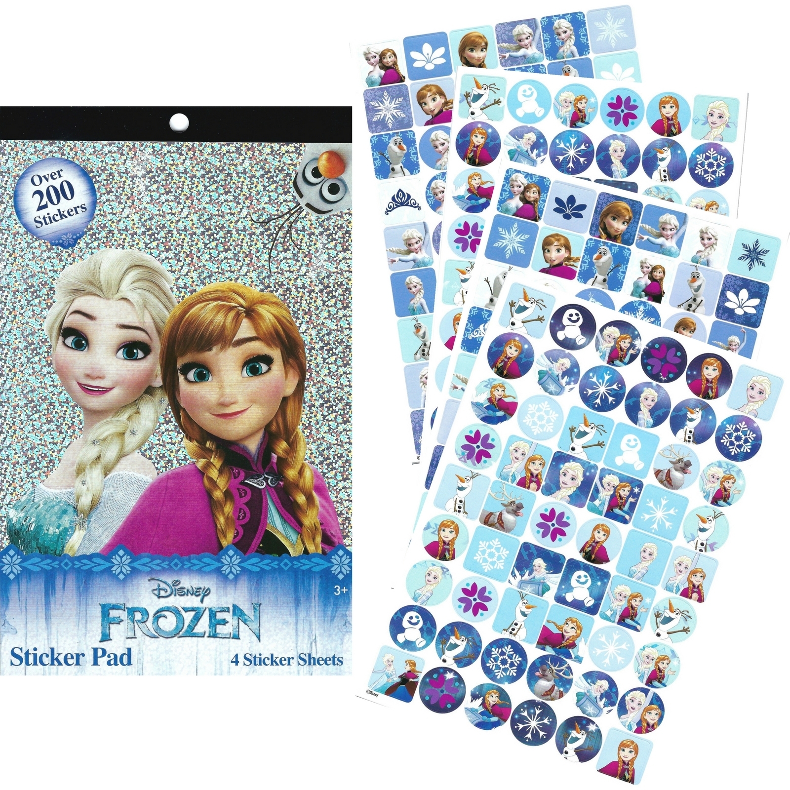 Frozen Sticker Pad (4 Sheets)