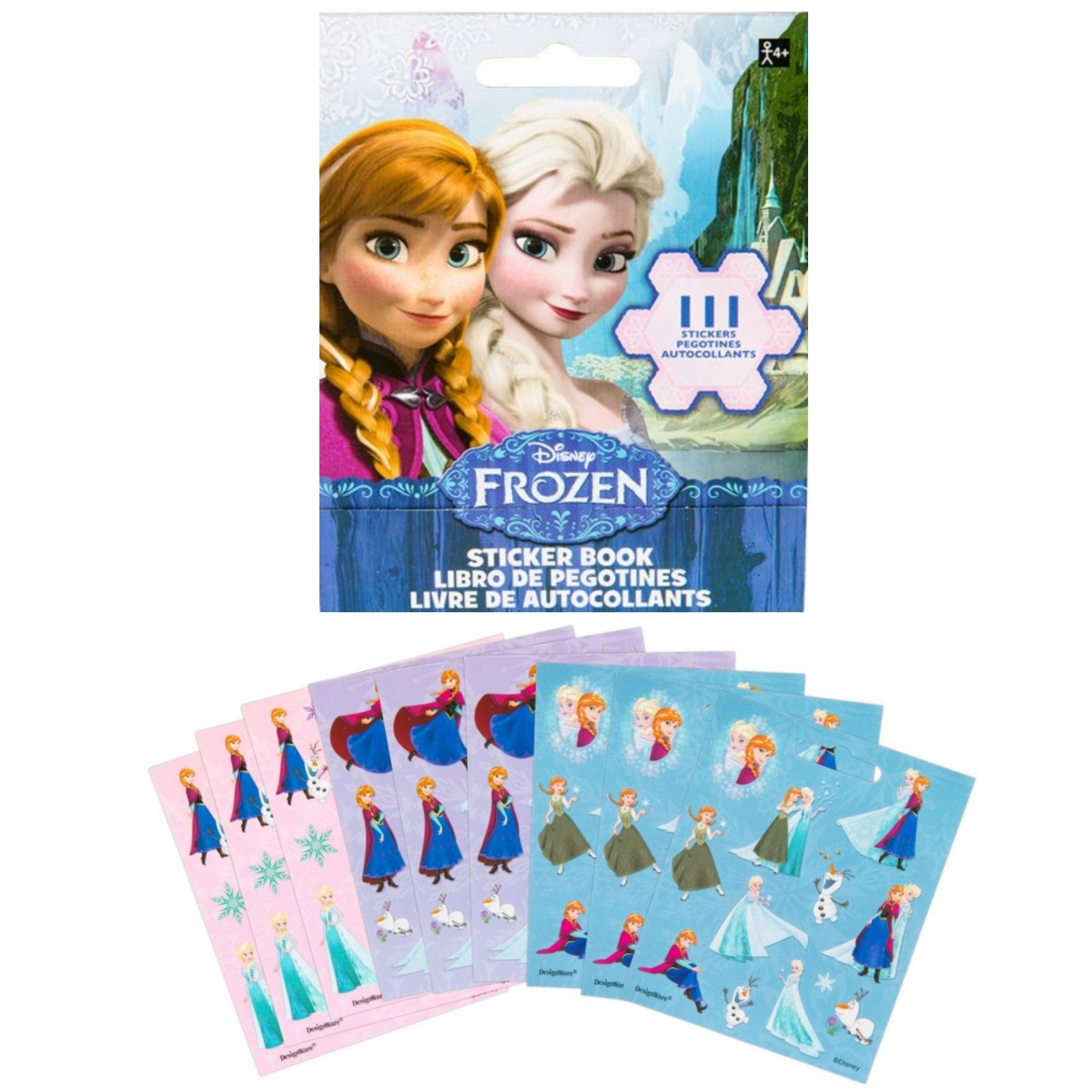 Frozen Sticker Book (9 Sheets)