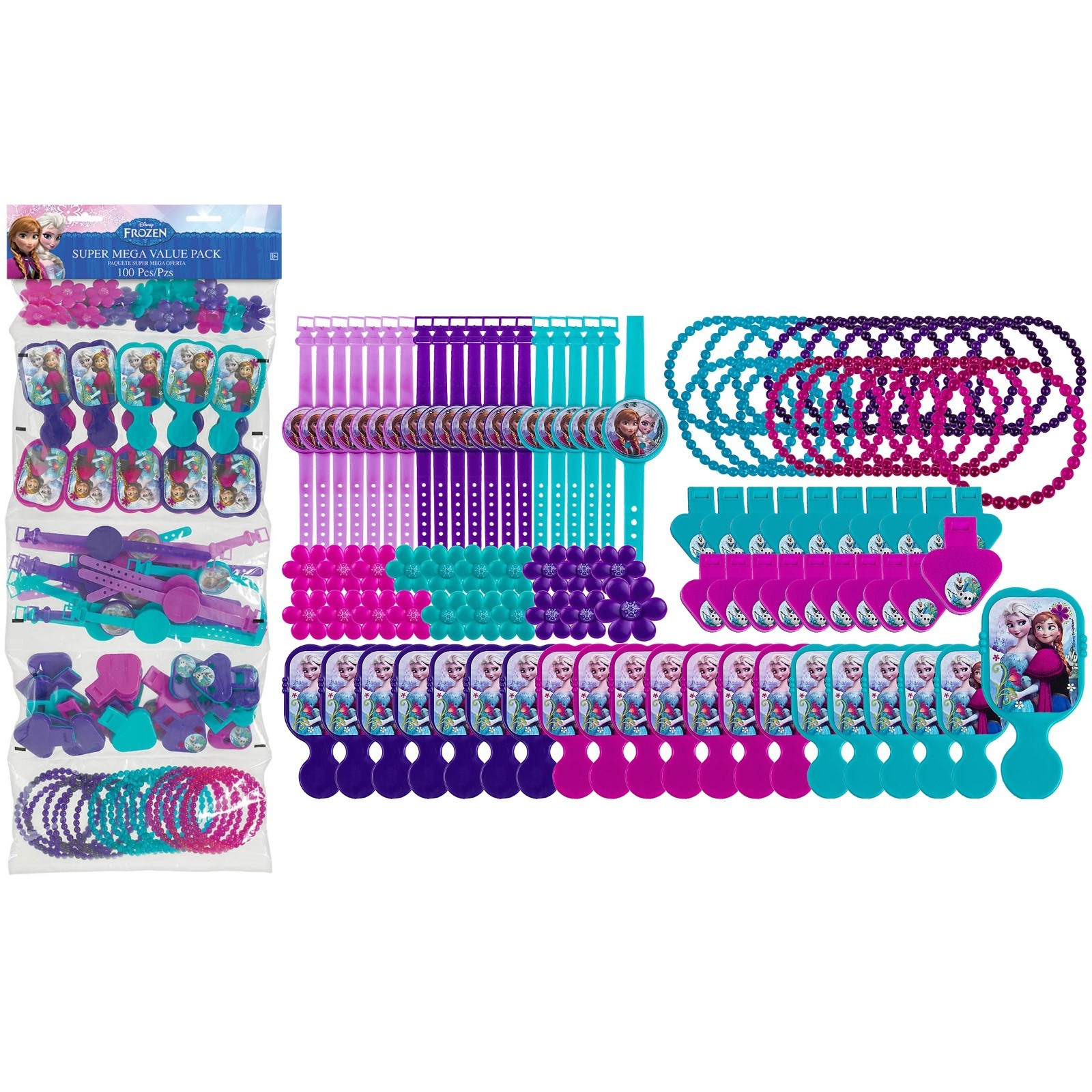 Frozen Super Mega Value Favour Pack (100 Pieces)