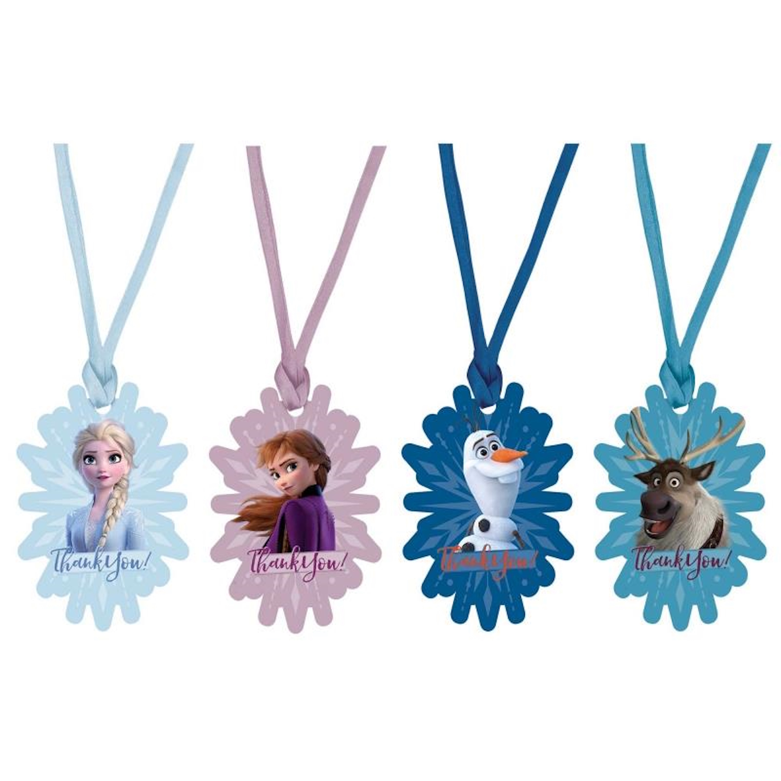 Frozen 2 Thank You Tags (Pack of 8)