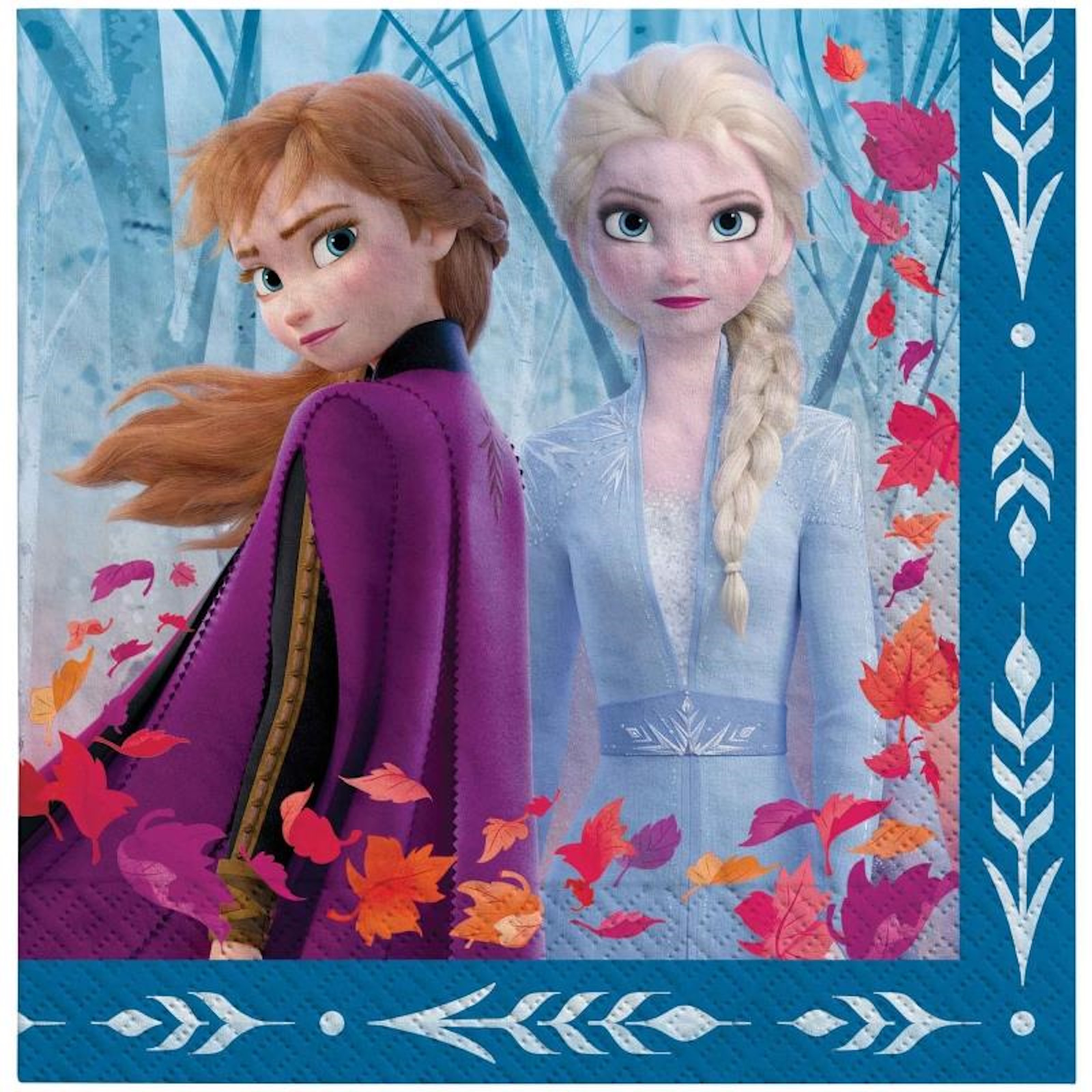 Frozen 2 Large Napkins / Serviettes (Pack of 16)