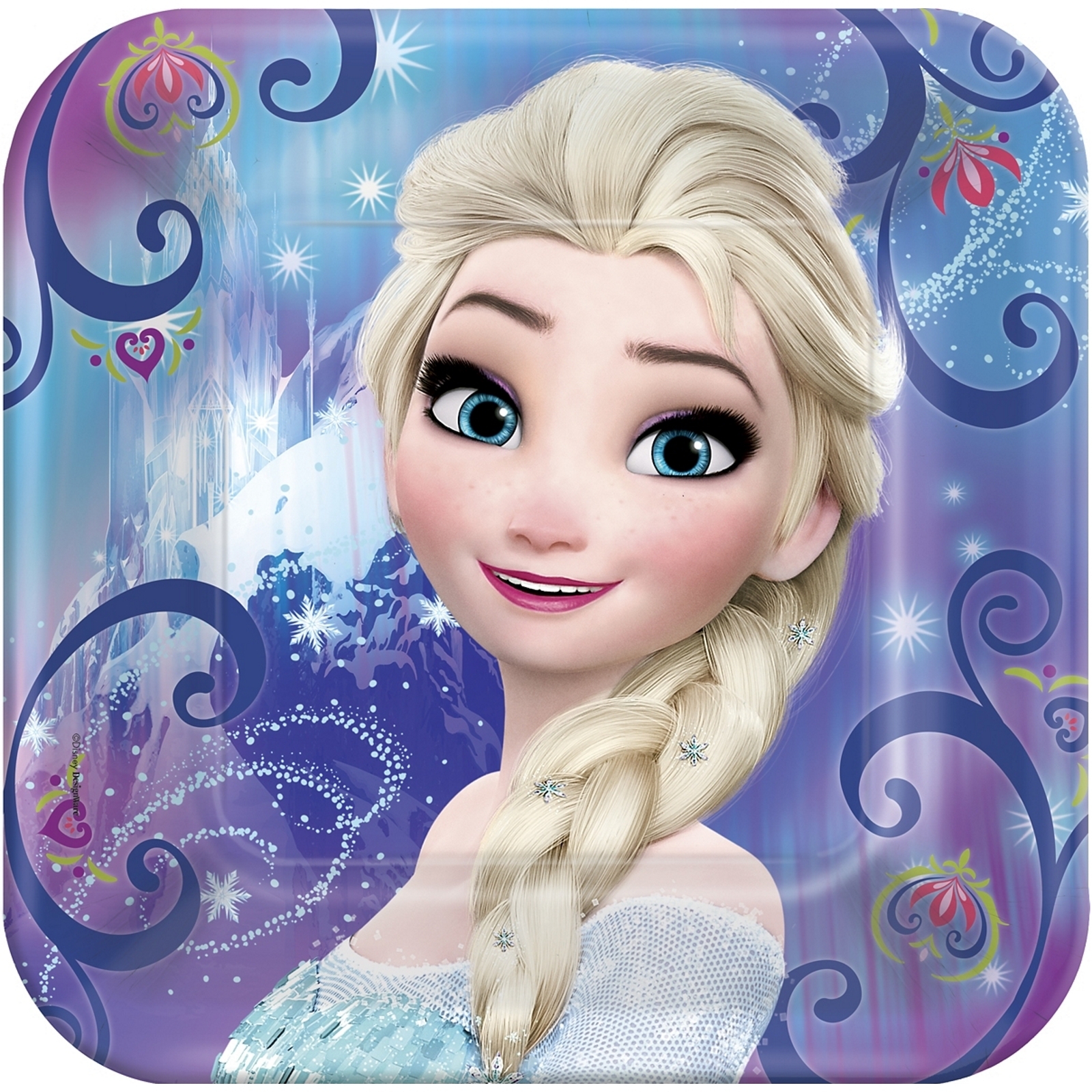 Frozen Magic Large Paper Plates (Pack of 8)