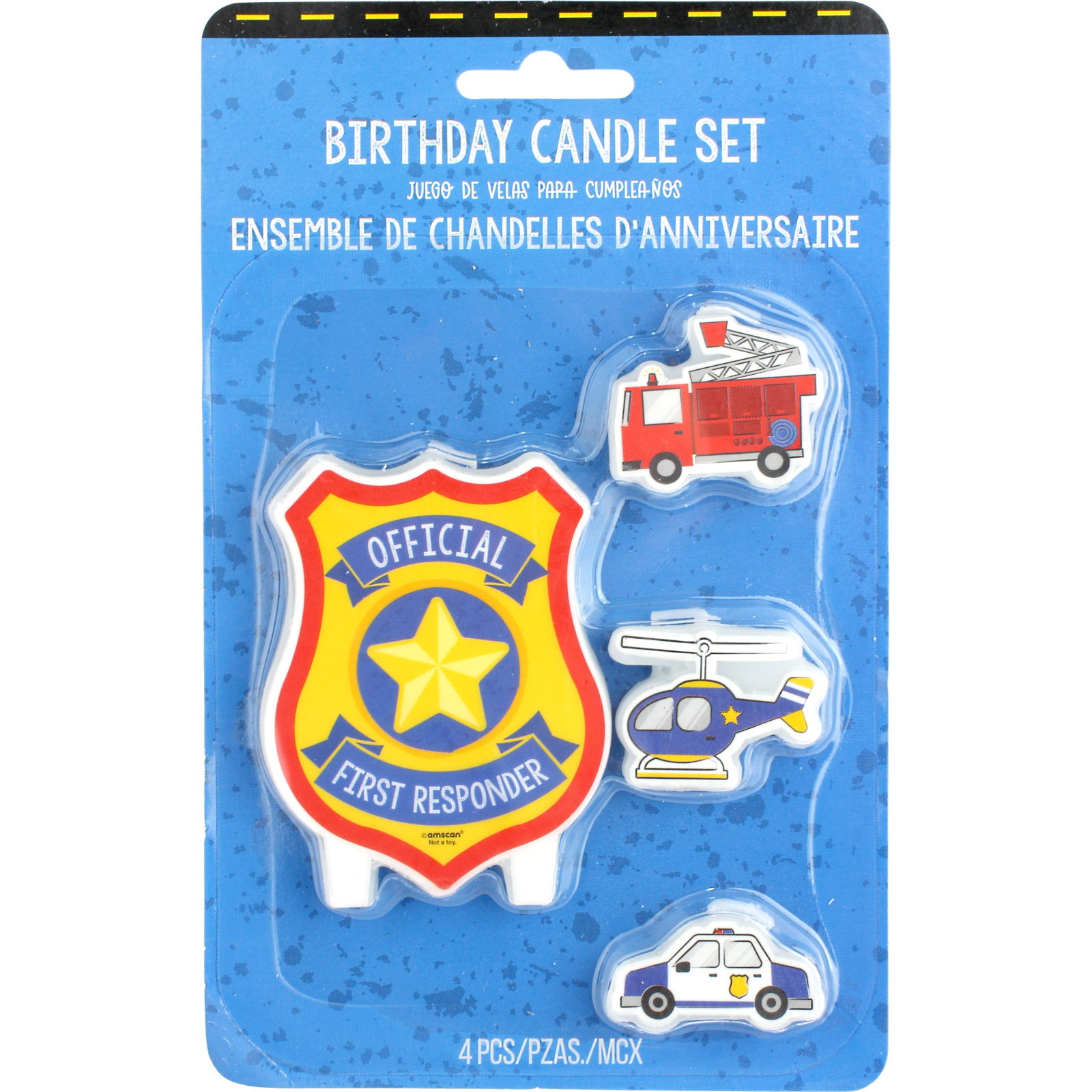 First Responders Candles (Set of 4)