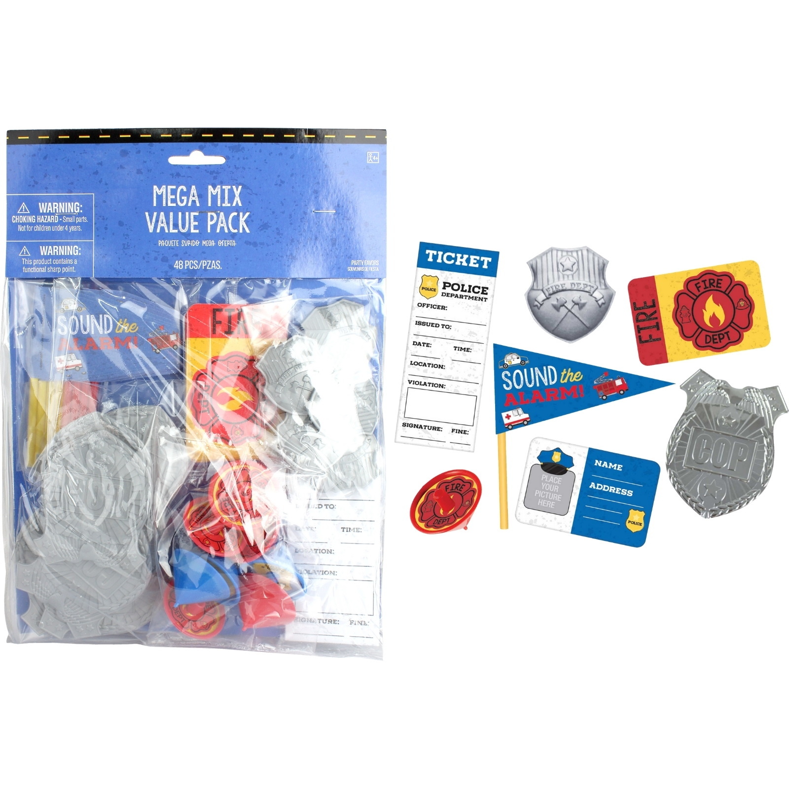 First Responders Mega Value Favour Pack (48 Pieces)