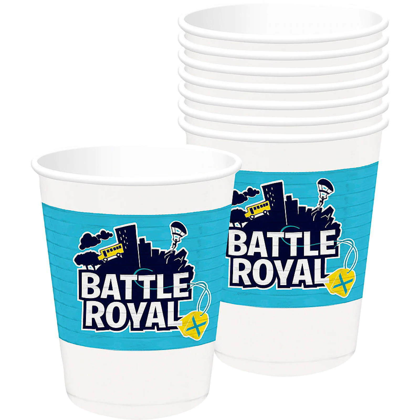 Battle Royal Large Plastic Cups (Pack of 8)