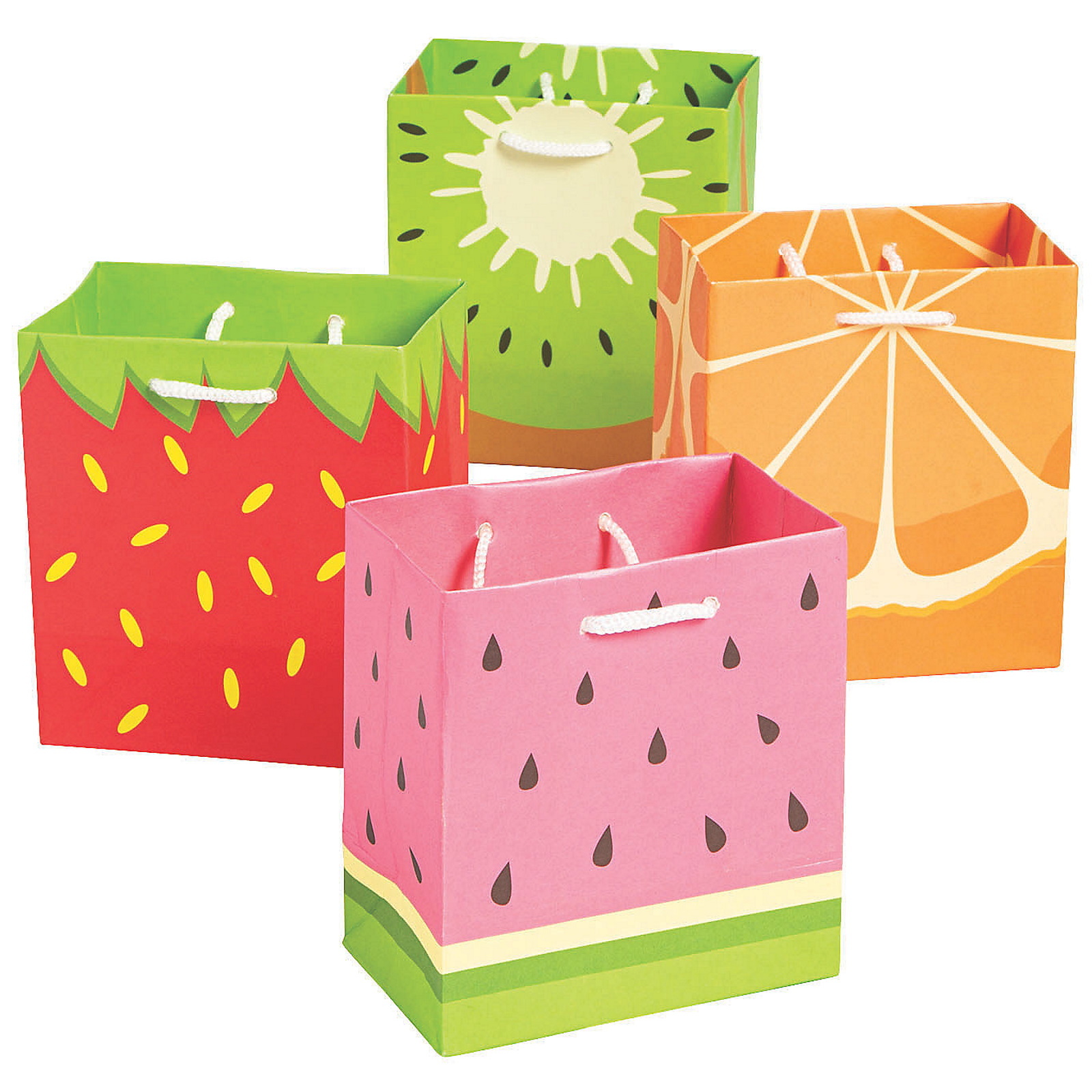 Tutti Frutti Gift Bags 11.5cm (Pack of 12)