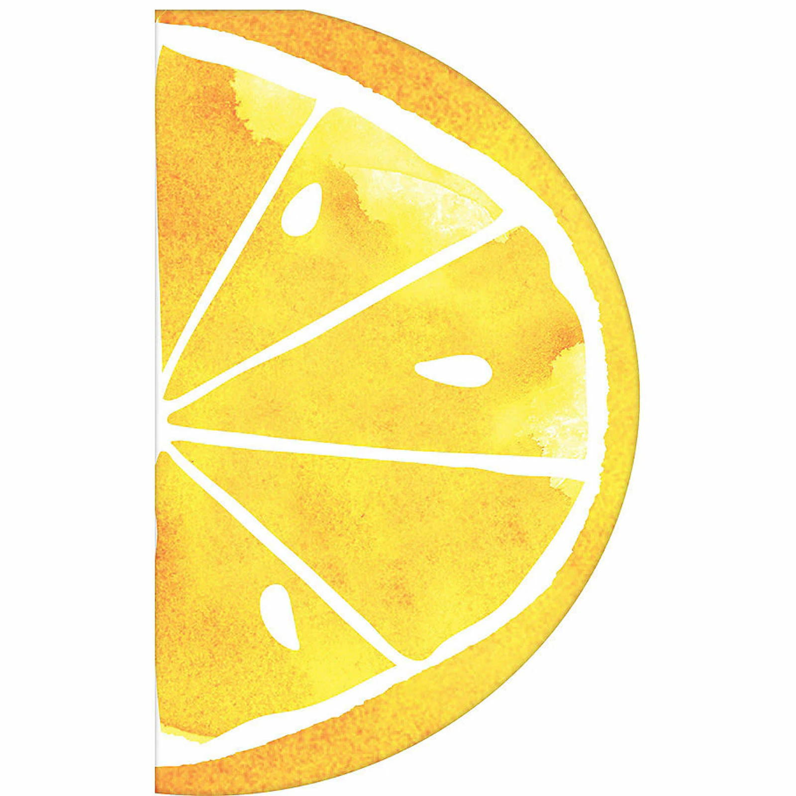Hello Summer Lemon Slice Paper Napkins (Pack of 16)