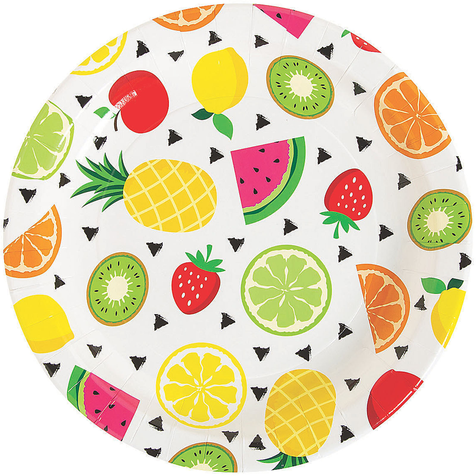 Tutti Frutti Large Paper Plates (Pack of 8)