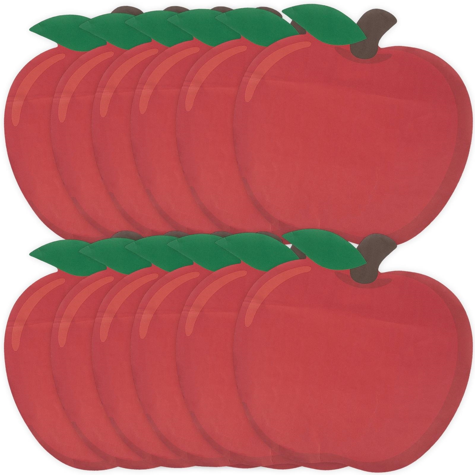 Apple Cardboard Placemats (Pack of 12)