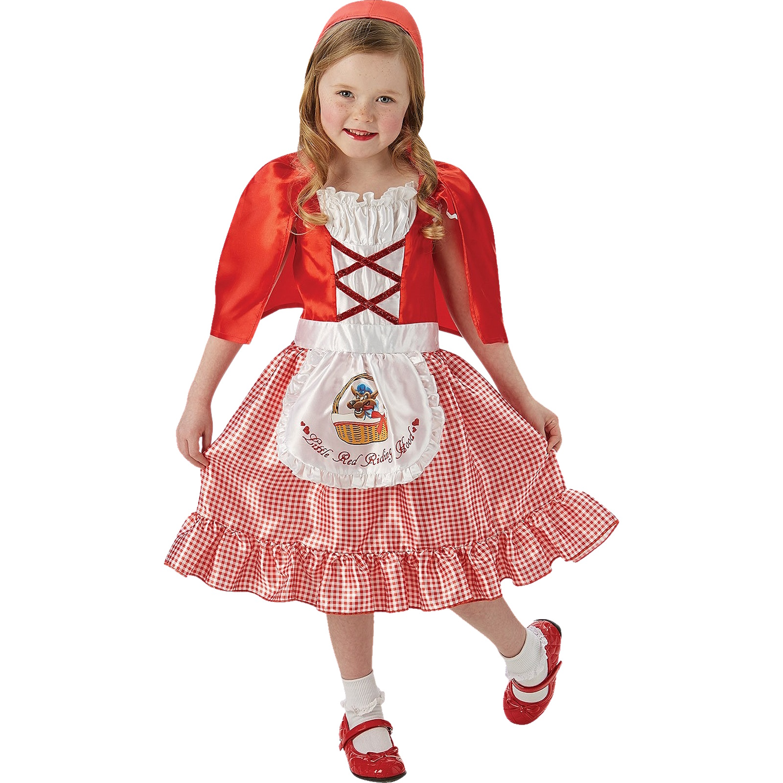Red Riding Hood Girls Costume 6-8 Years
