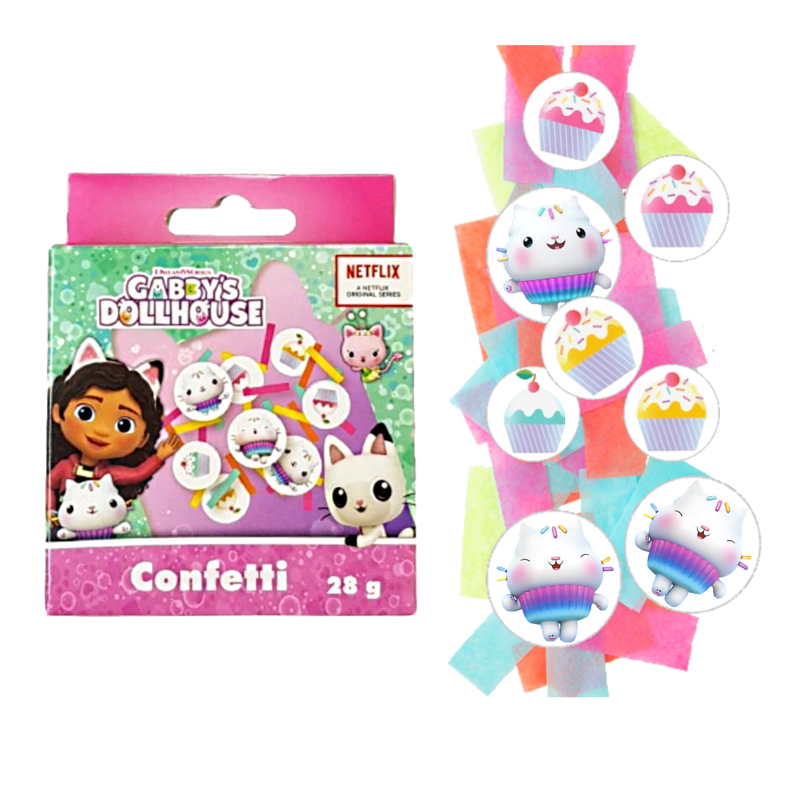 Gabby's Dollhouse Paper Confetti (28g)