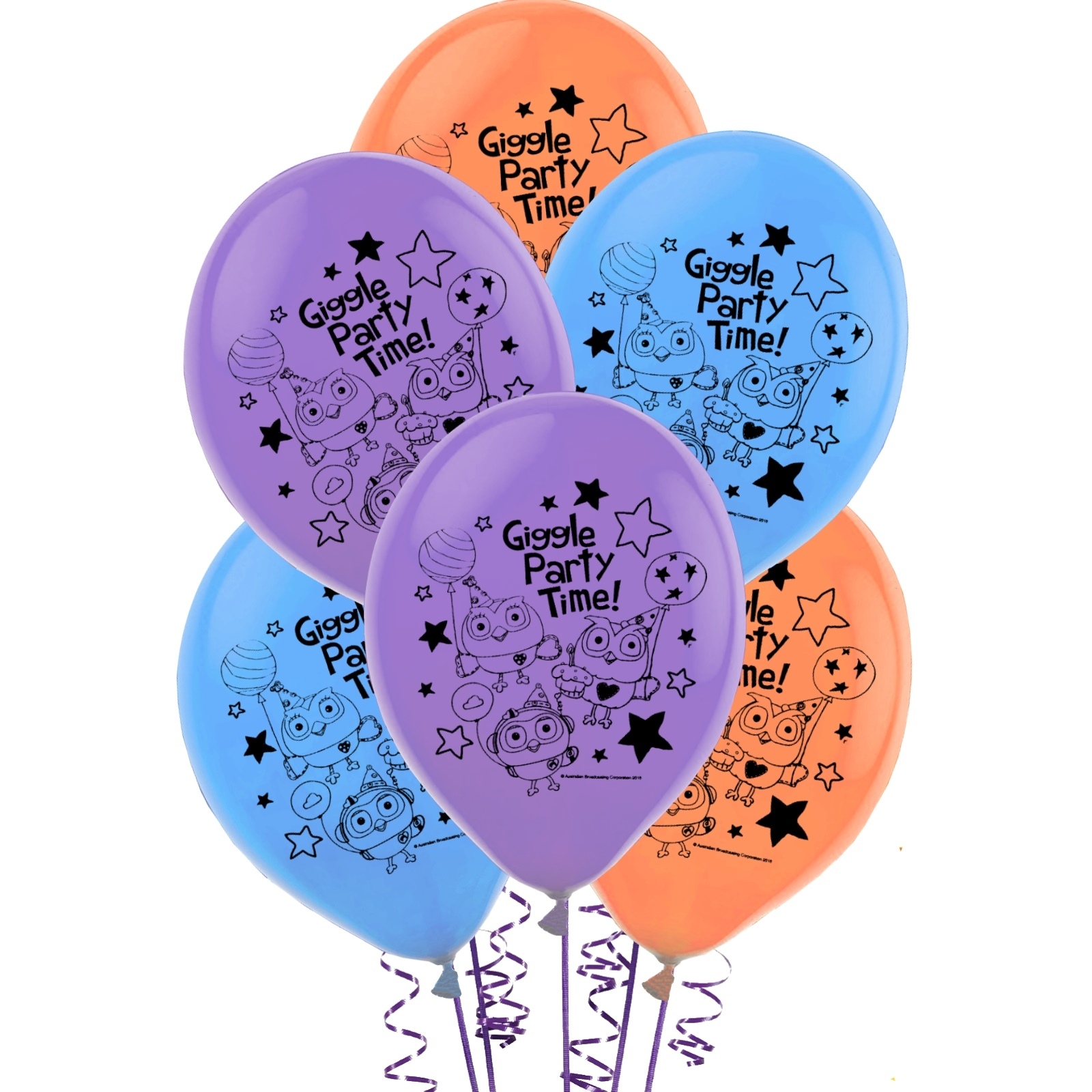 Giggle and Hoot Balloons (Pack of 6)
