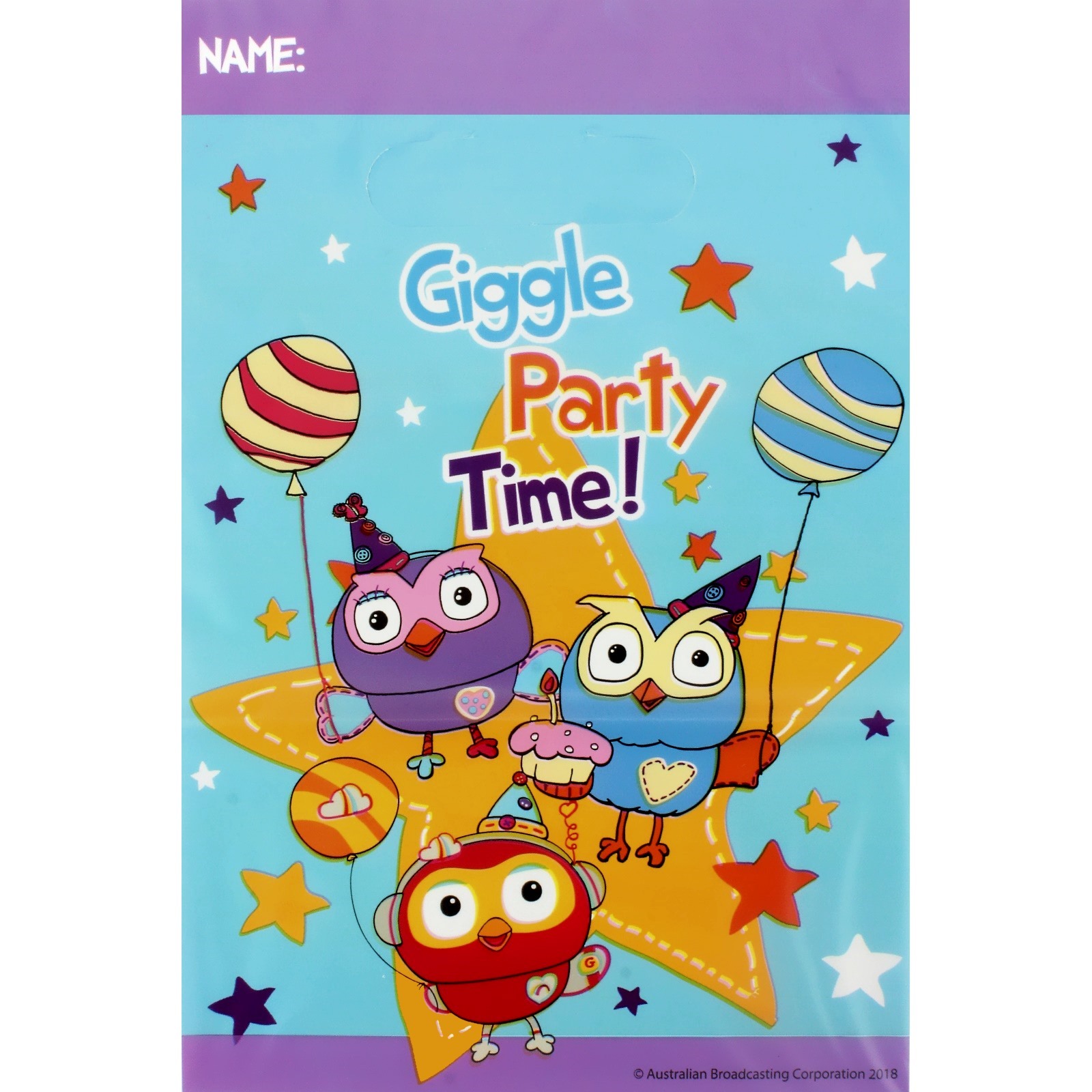 Giggle and Hoot Lolly/Treat Bags (Pack of 8)