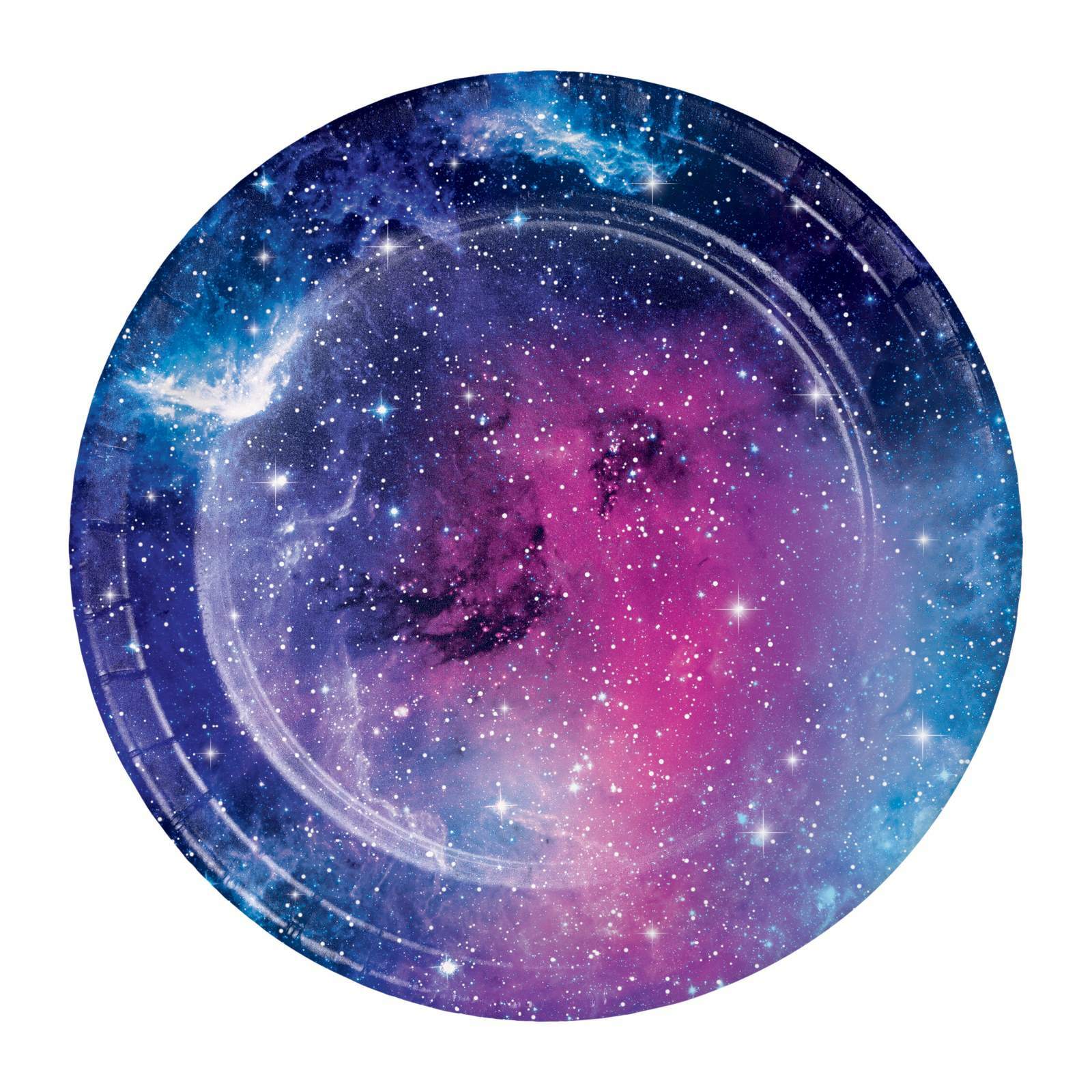 Galaxy Party Small Paper Plates (Pack of 8)