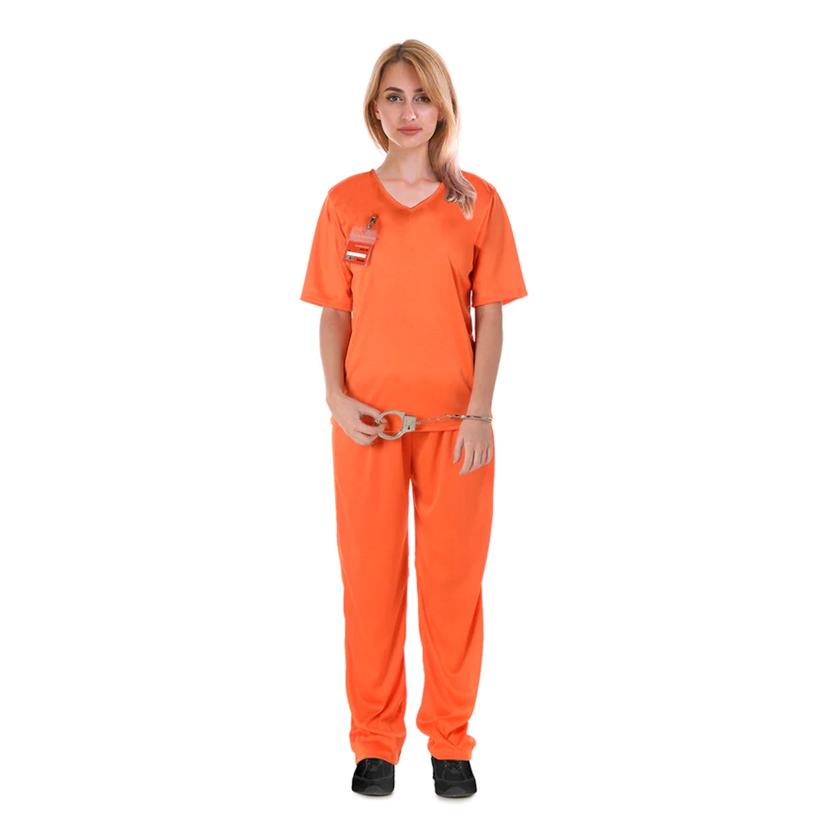 Orange Prisoner Ladies Costume Extra Large