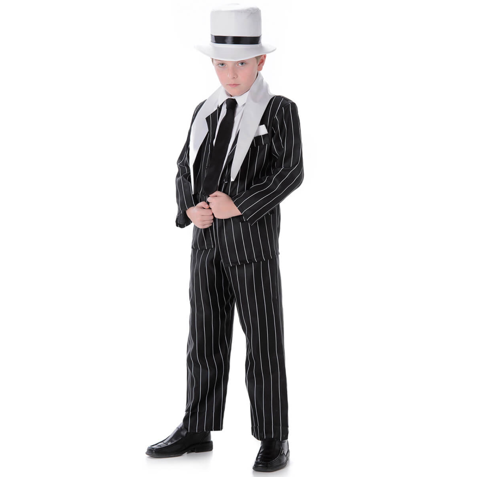 Gangster Boss Boys Childs Costume Large