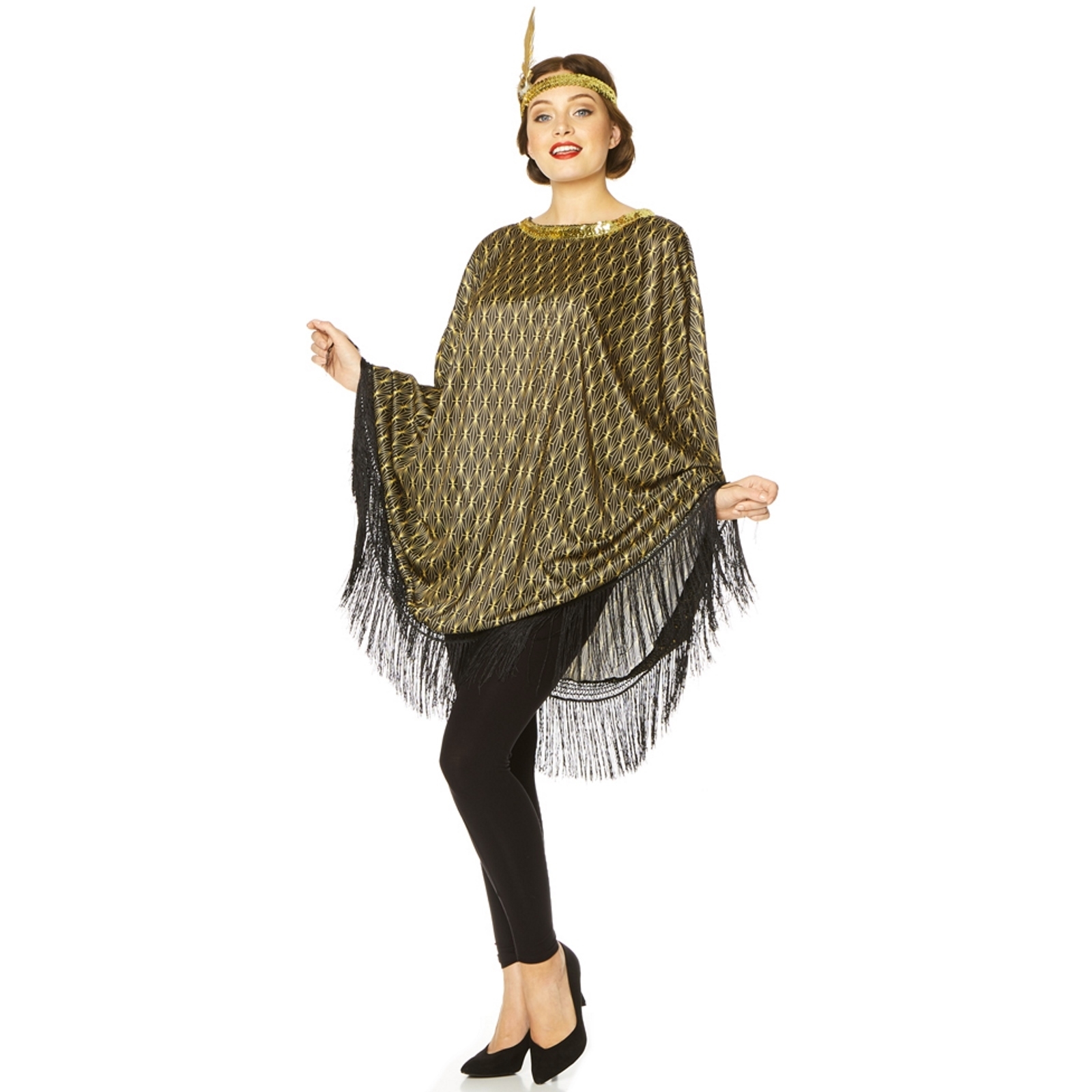 1920's Ladies Poncho Costume
