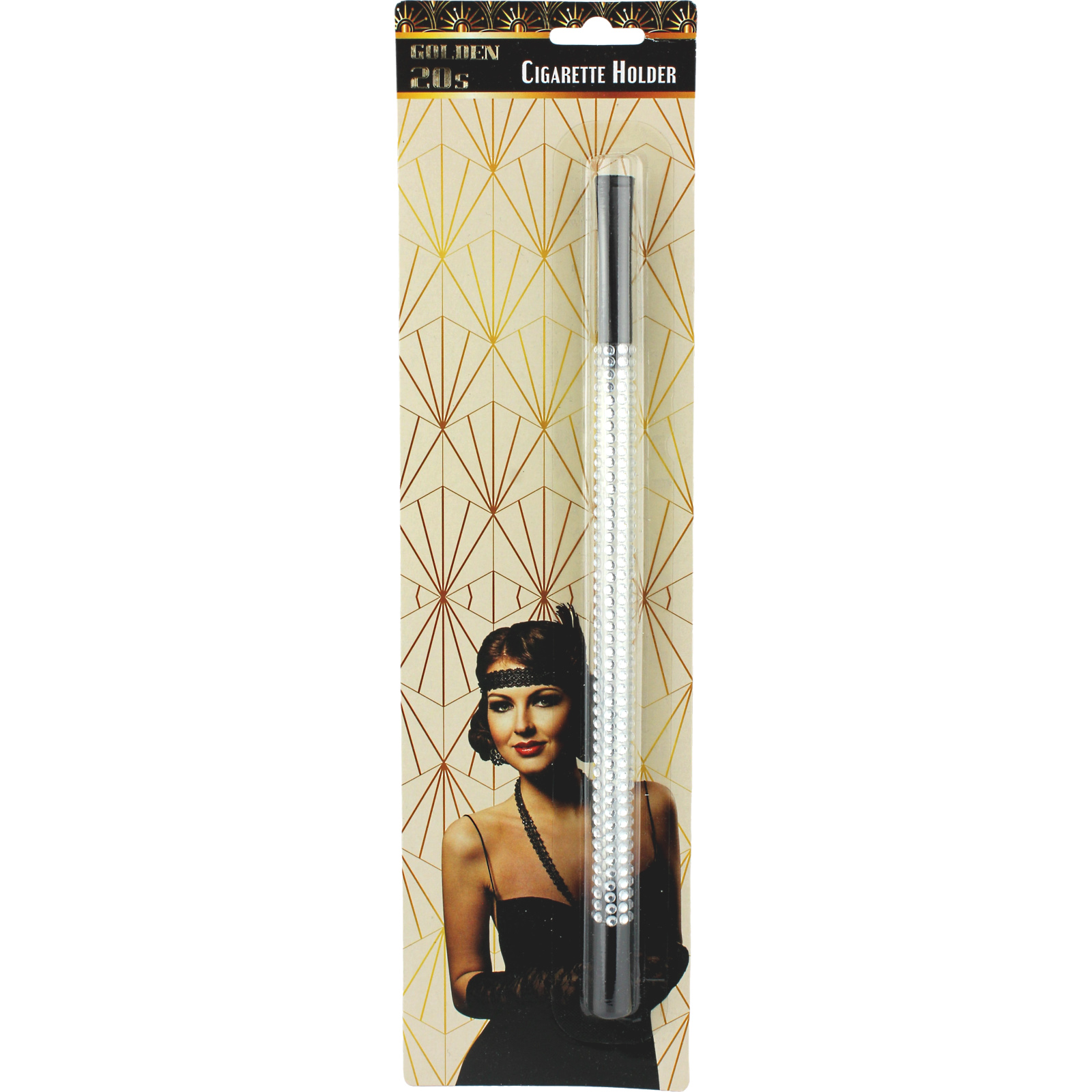 Novelty Rhinestone Long Cigarette Holder 22.5cm