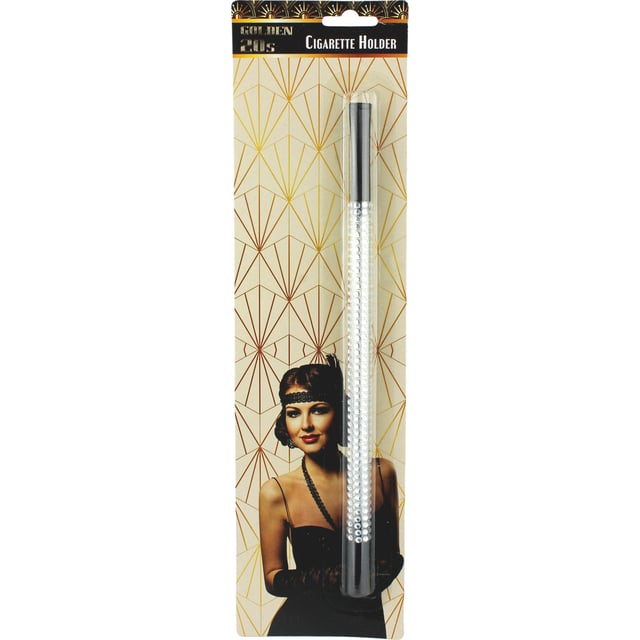 Novelty Rhinestone Long Cigarette Holder 22.5cm