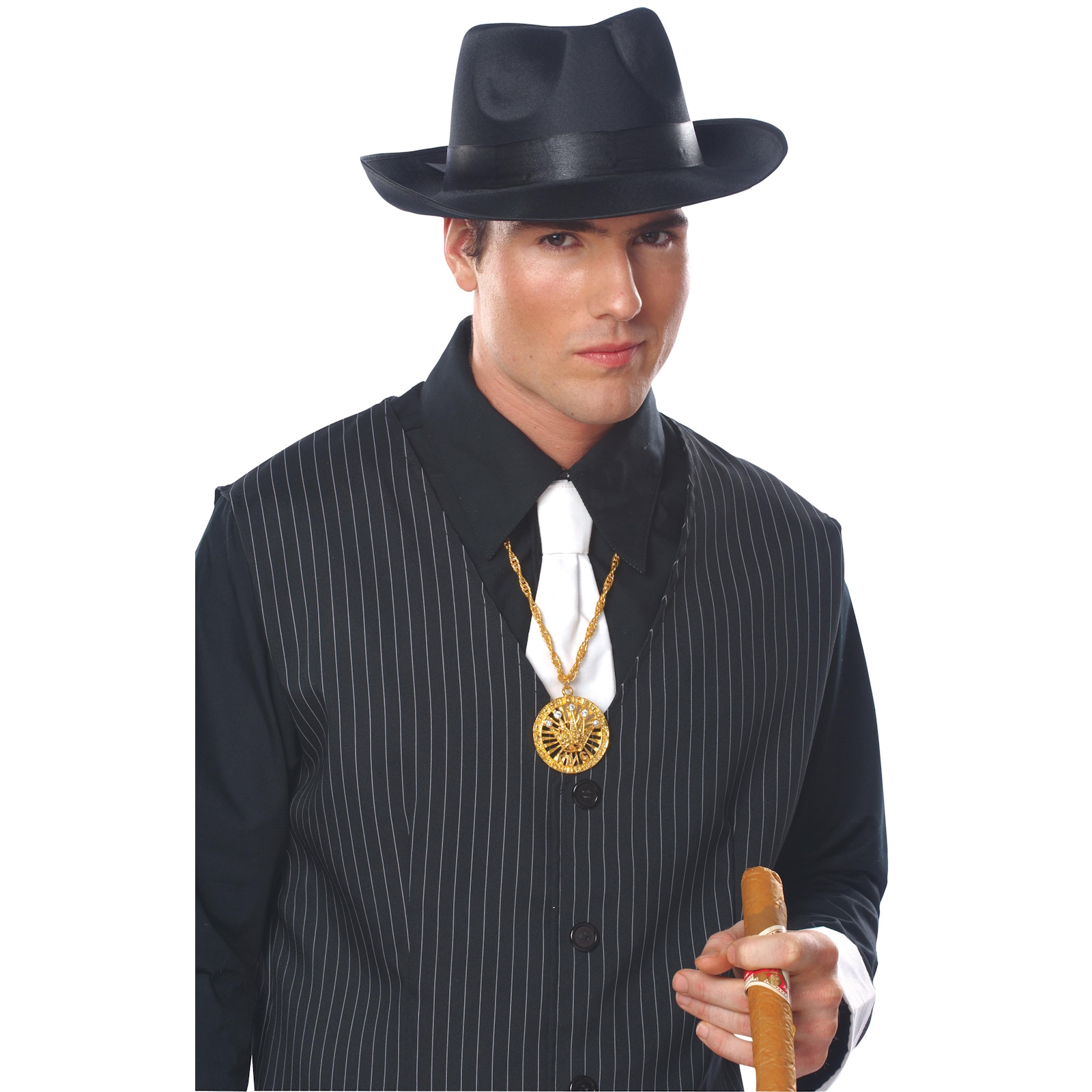 Satin Fedora Adult Hat