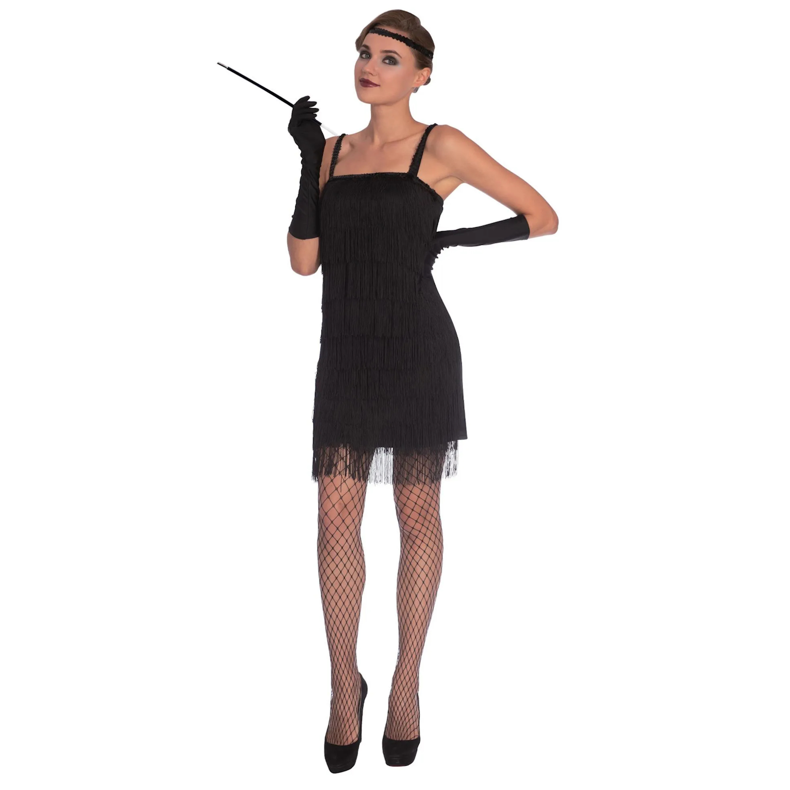 Black Flapper Women's Costume 16-18