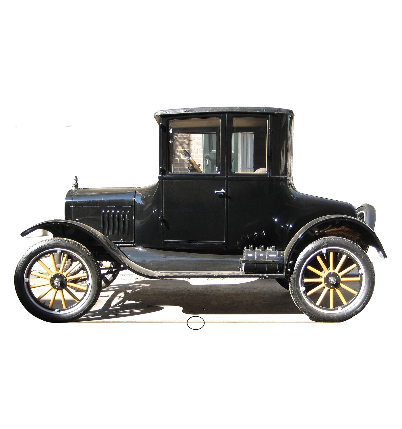 Classic Car Stand Up Photo Prop *DAMAGED*