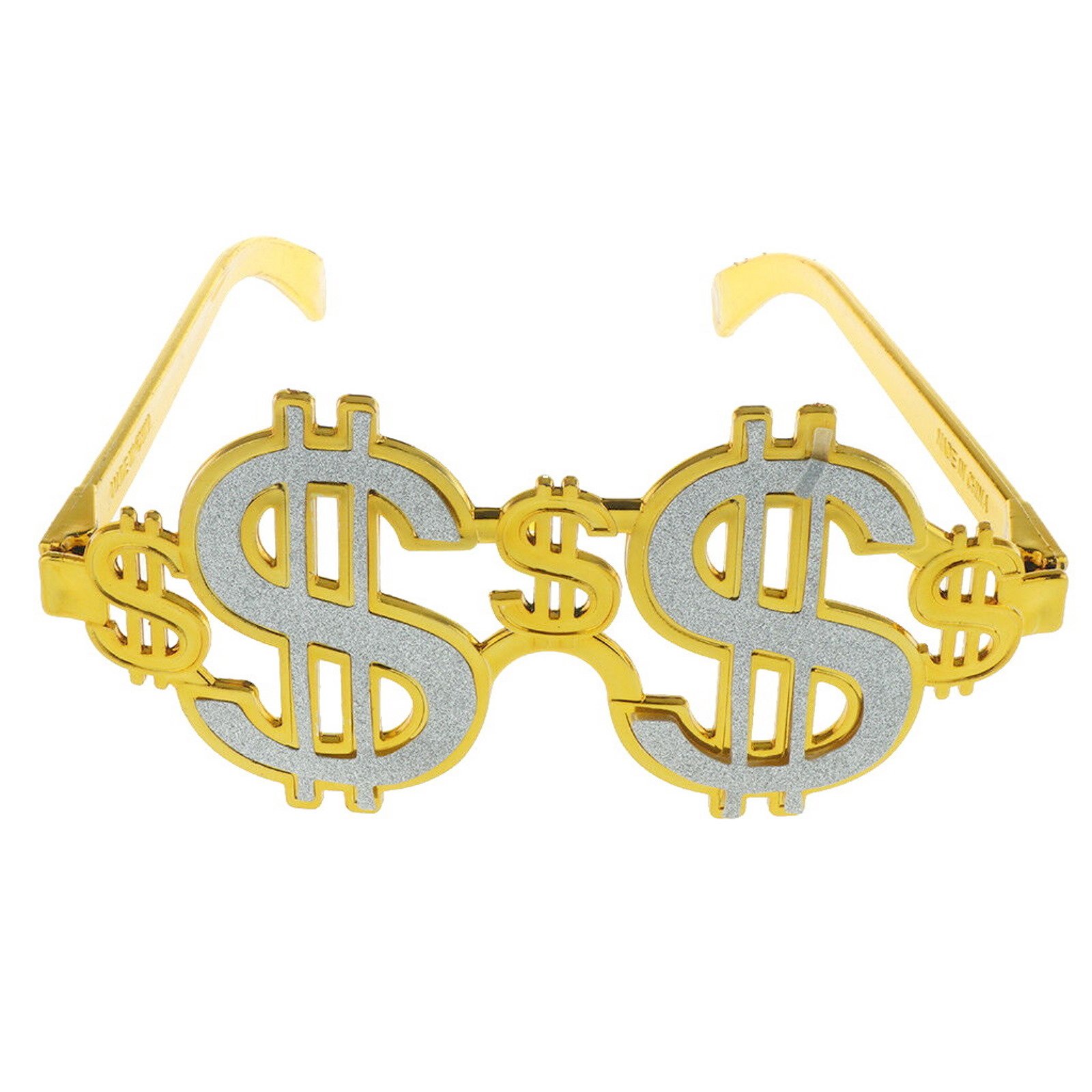Glitter Dollar Sign Glasses