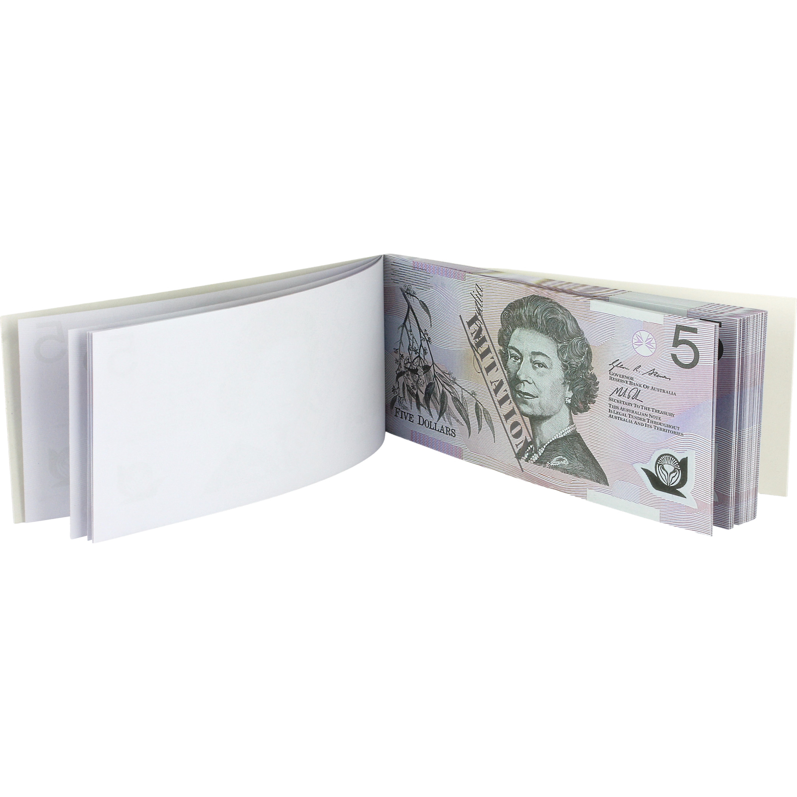 Australian 5 Dollar Paper Play Money (50 Sheets)