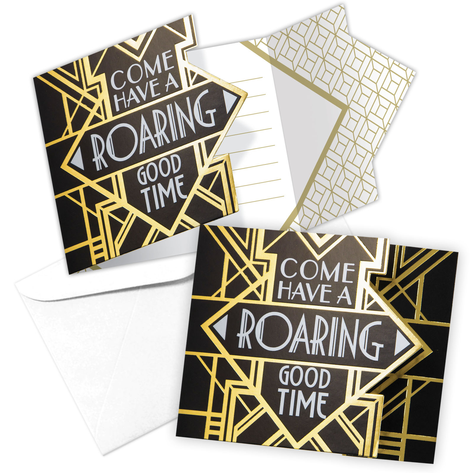 Roaring 20s Invitations (Pack of 8)