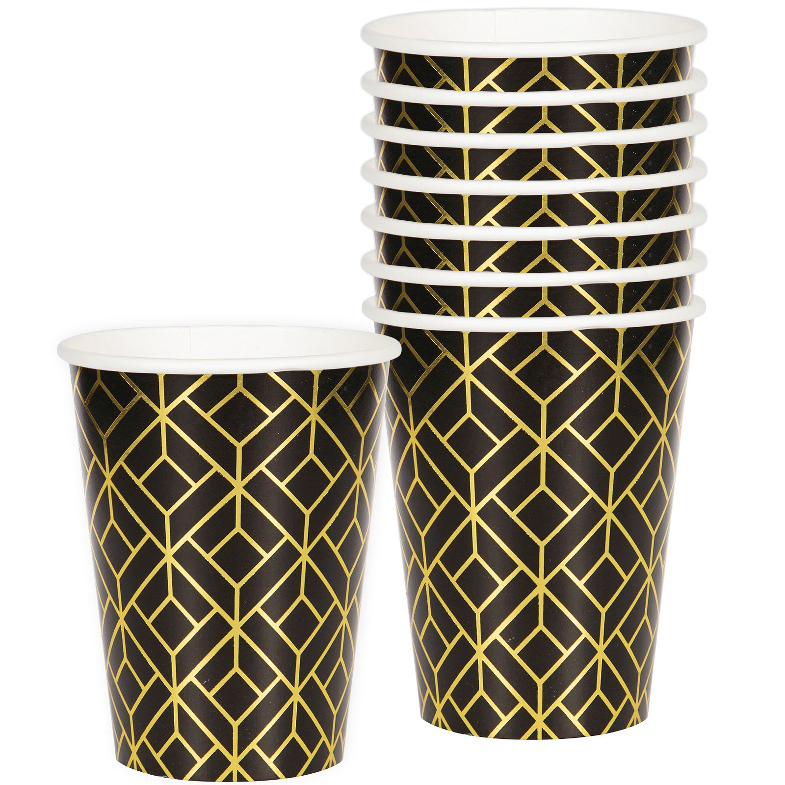 Roaring 20s Paper Cups (Pack of 8)