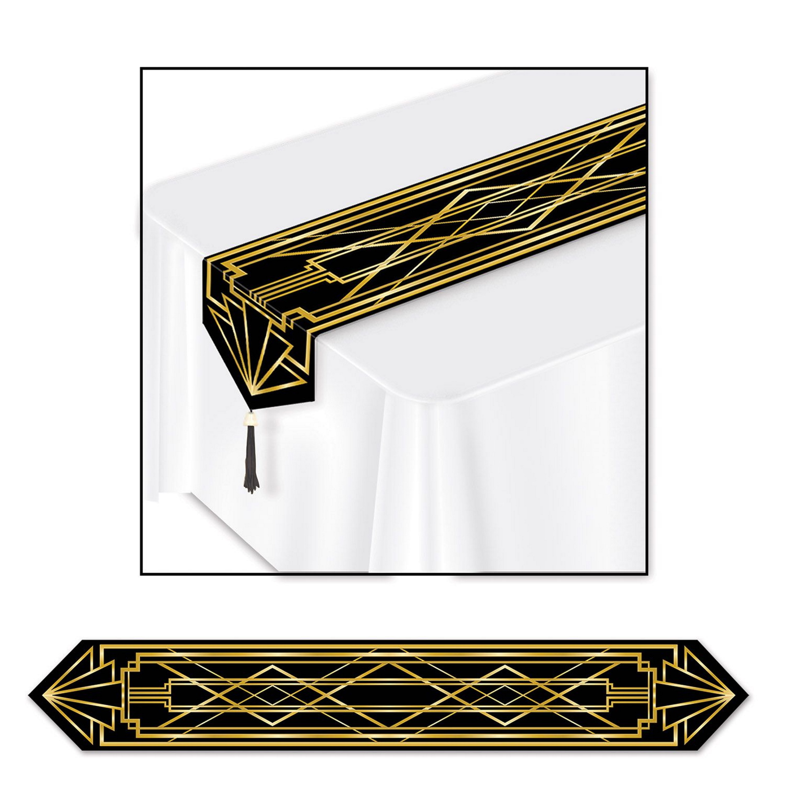 Great 20's Paper Table Runner 1.83m