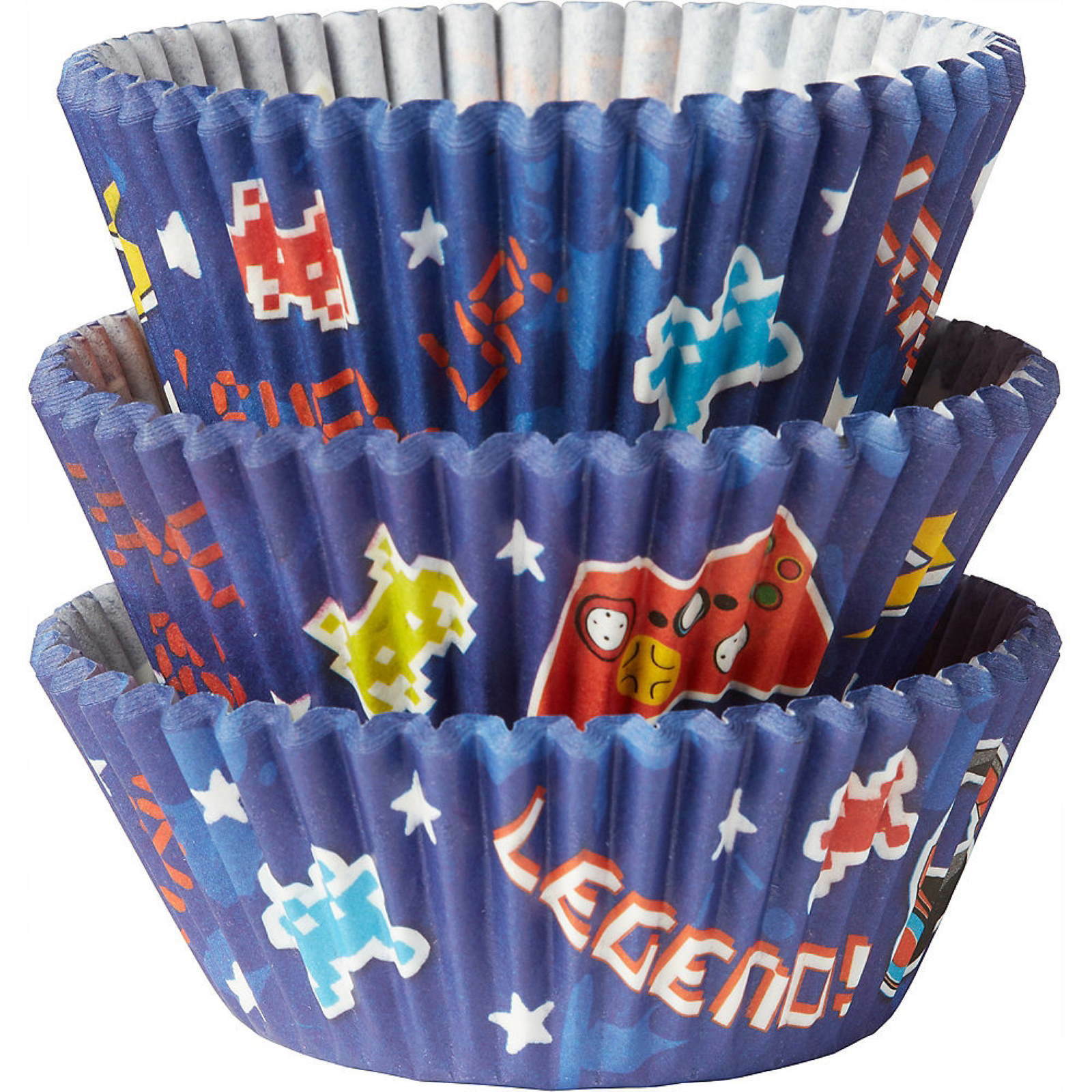 Epic Gaming Party Baking Cups Patty Pans (Pack of 75)