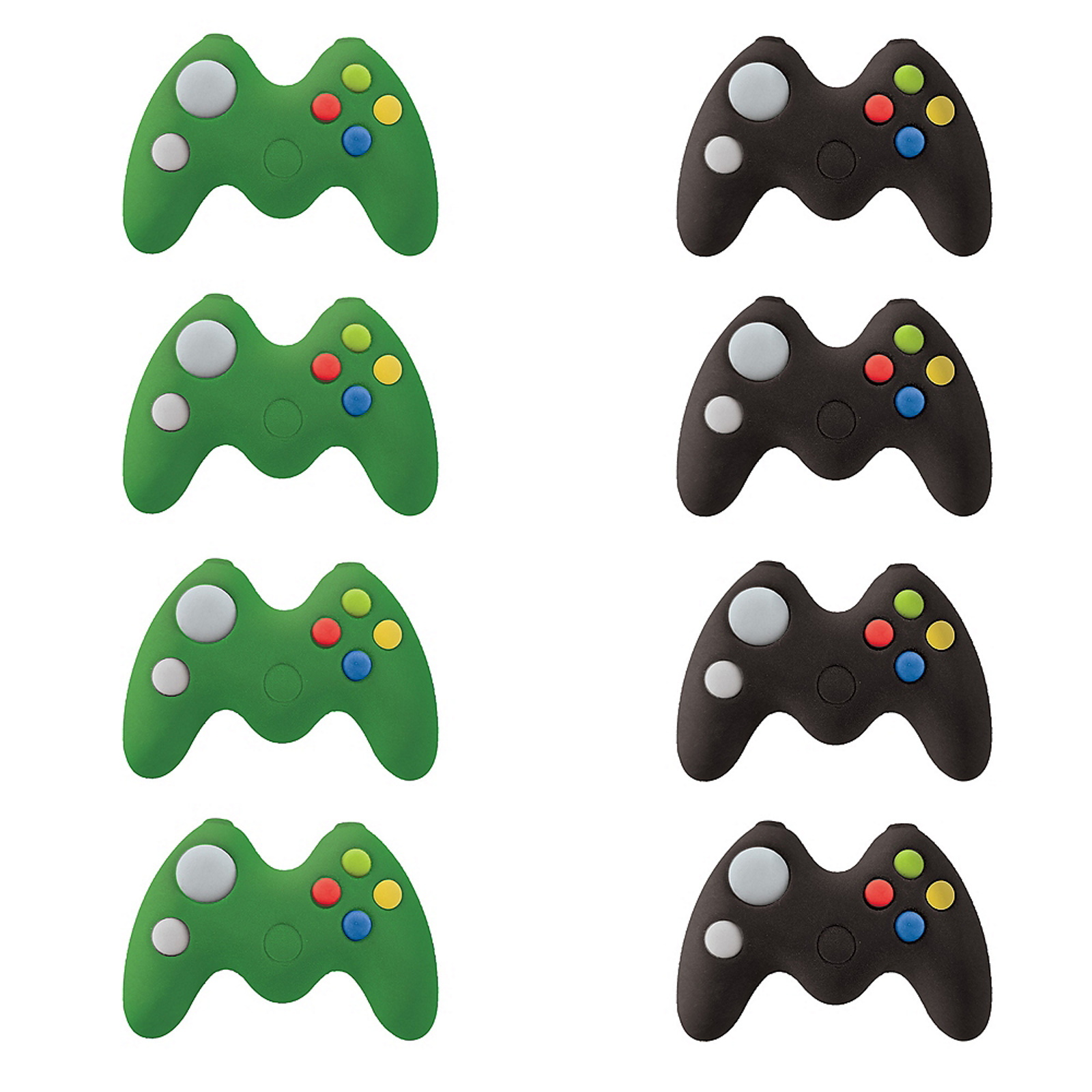 Level Up Video Game Controller Erasers (Pack of 8)