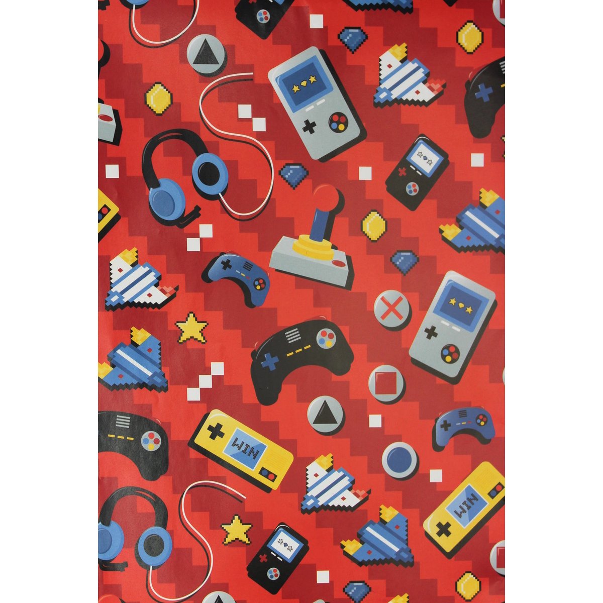 Gaming Wrapping Paper (1 Sheet) | Gaming Party | Boys and Girls ...