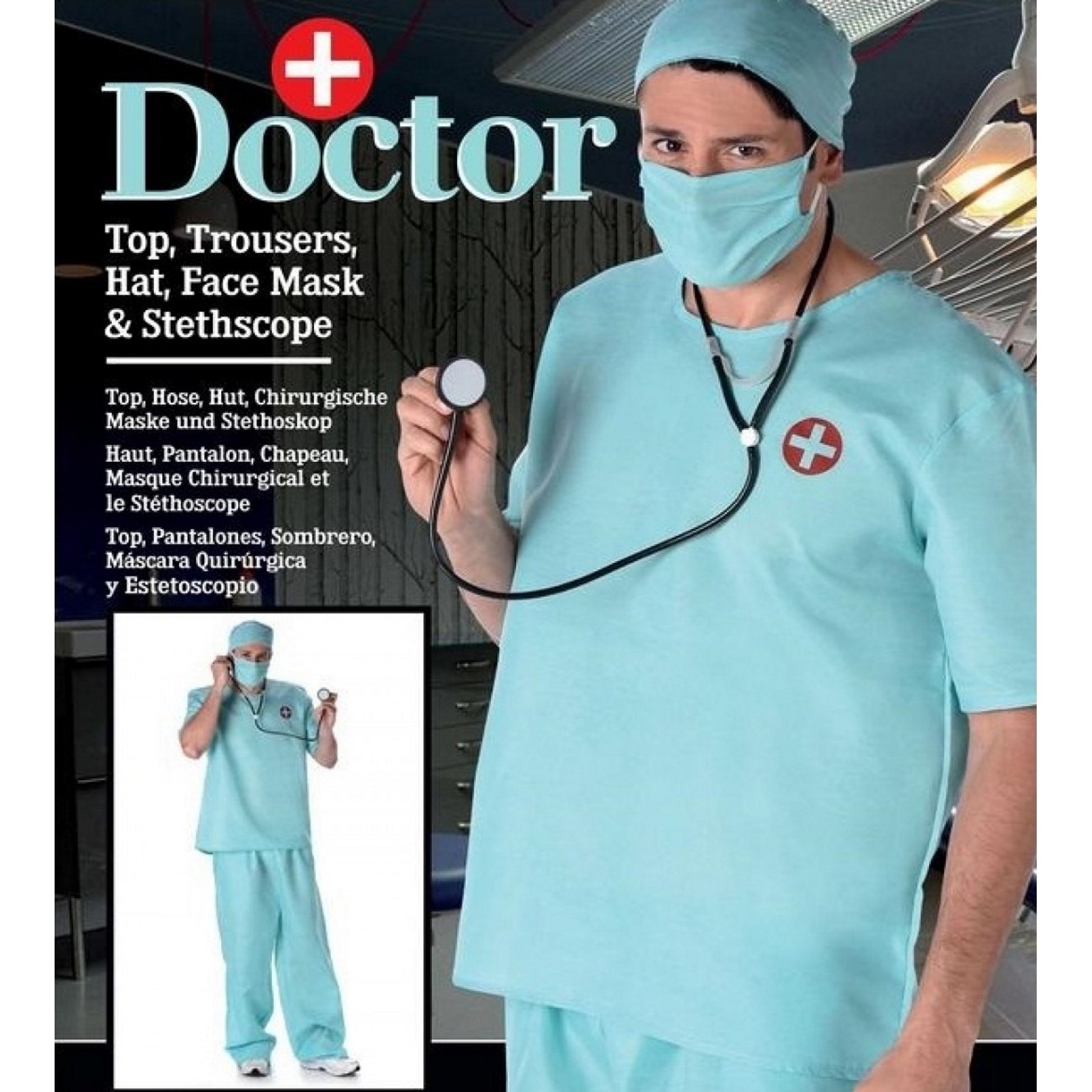 Doctor Costume Mens Extra Large Discount Party Supplies Discount