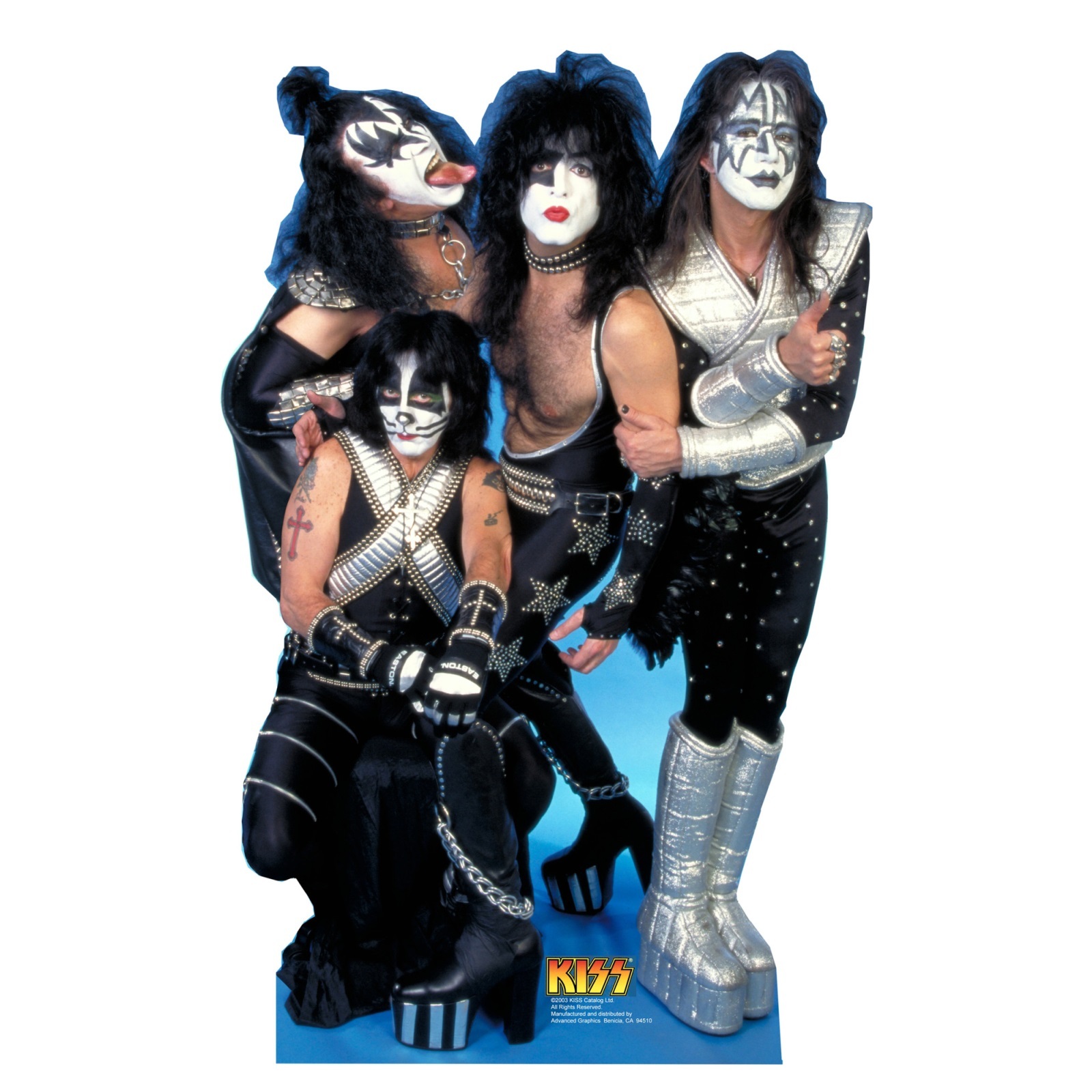 Kiss Group Stand Up Photo Prop