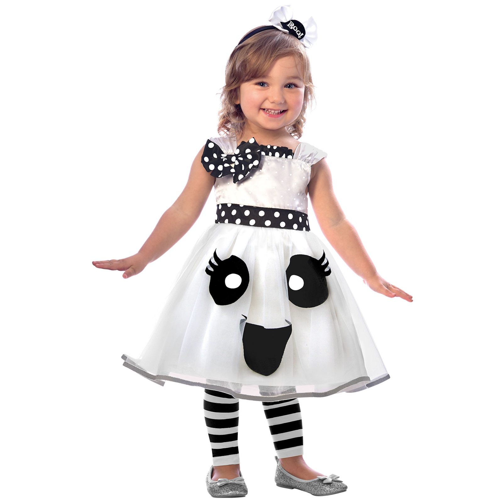Cutie Ghost Girls Costume 4-6 Years