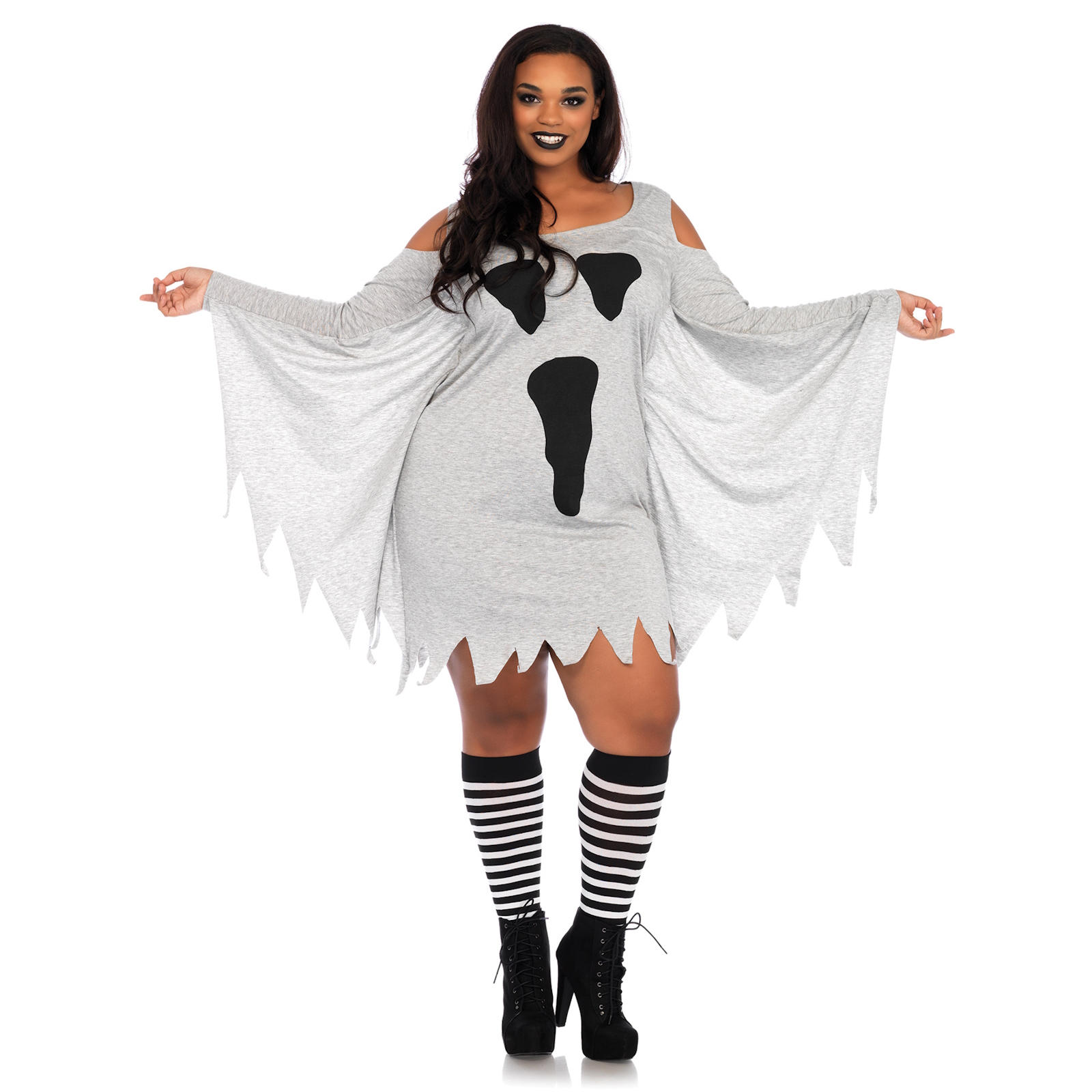 Jersey Ghost Dress Adult Plus Costume 3XL