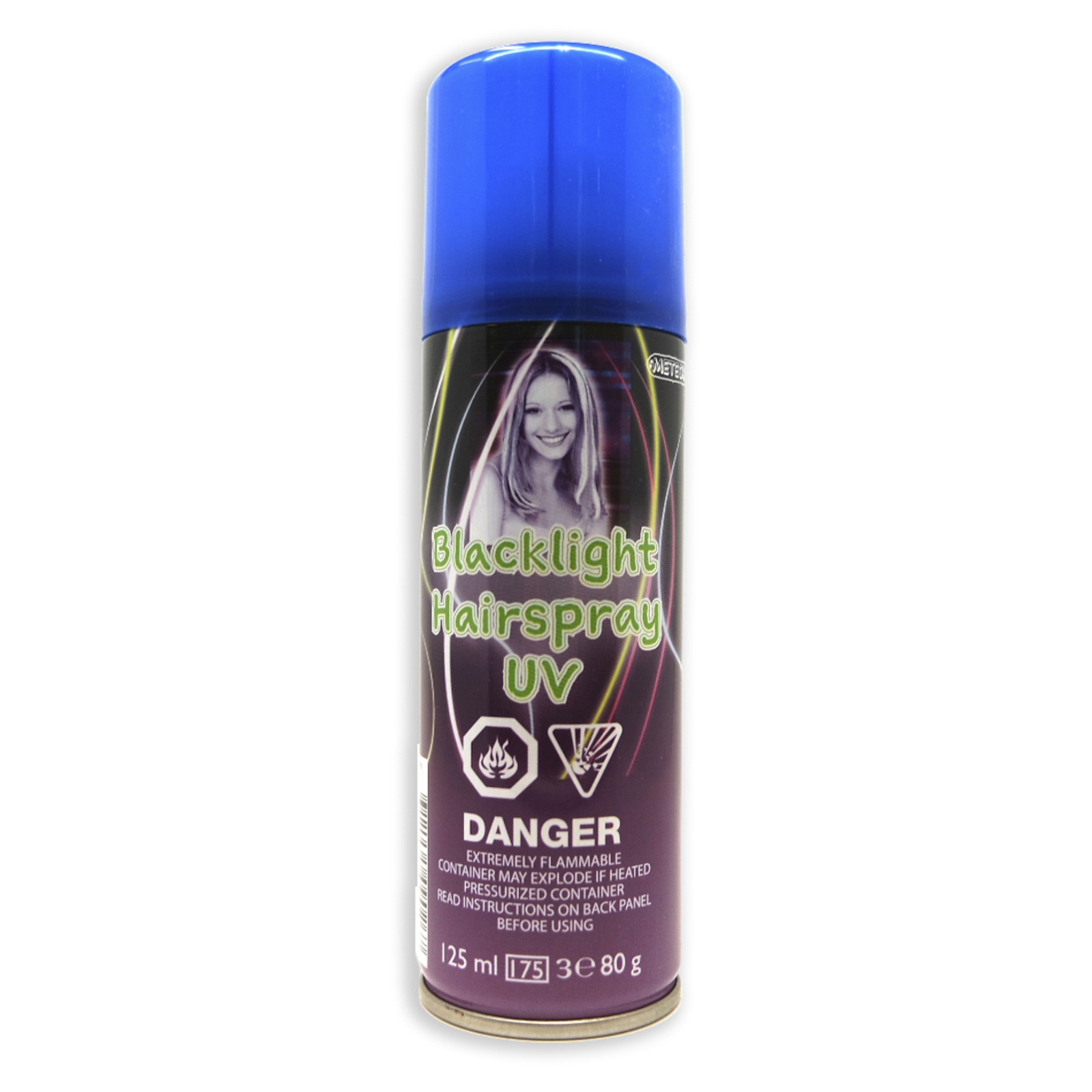 Black Light UV Hair Spray
