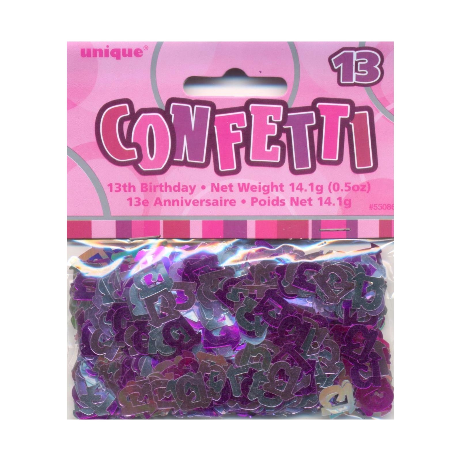 Glitz Pink 13th Birthday Confetti/Table Scatters
