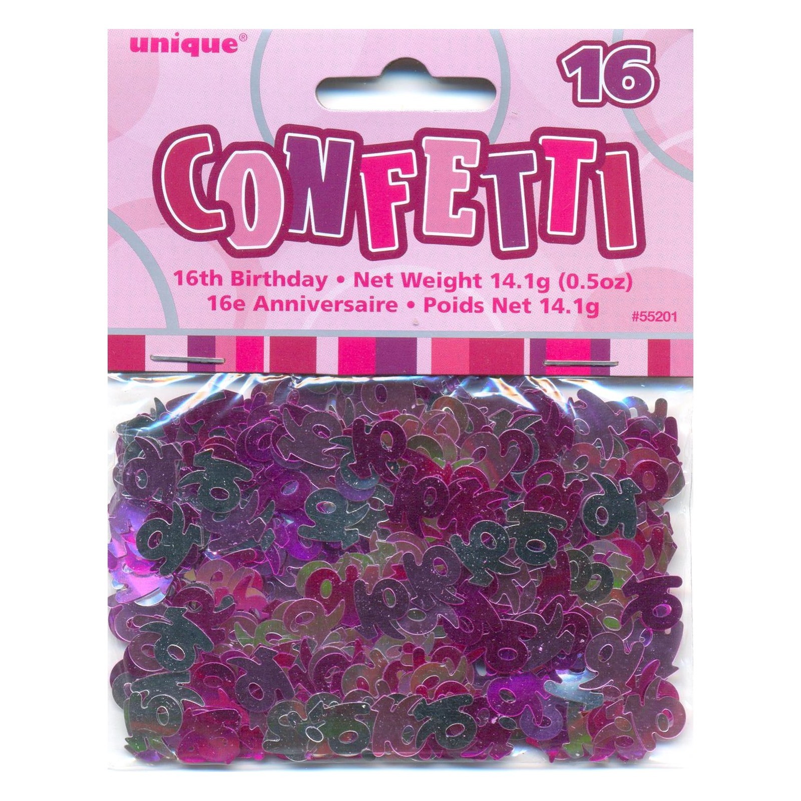 Glitz Pink 16th Birthday Confetti/Table Scatters