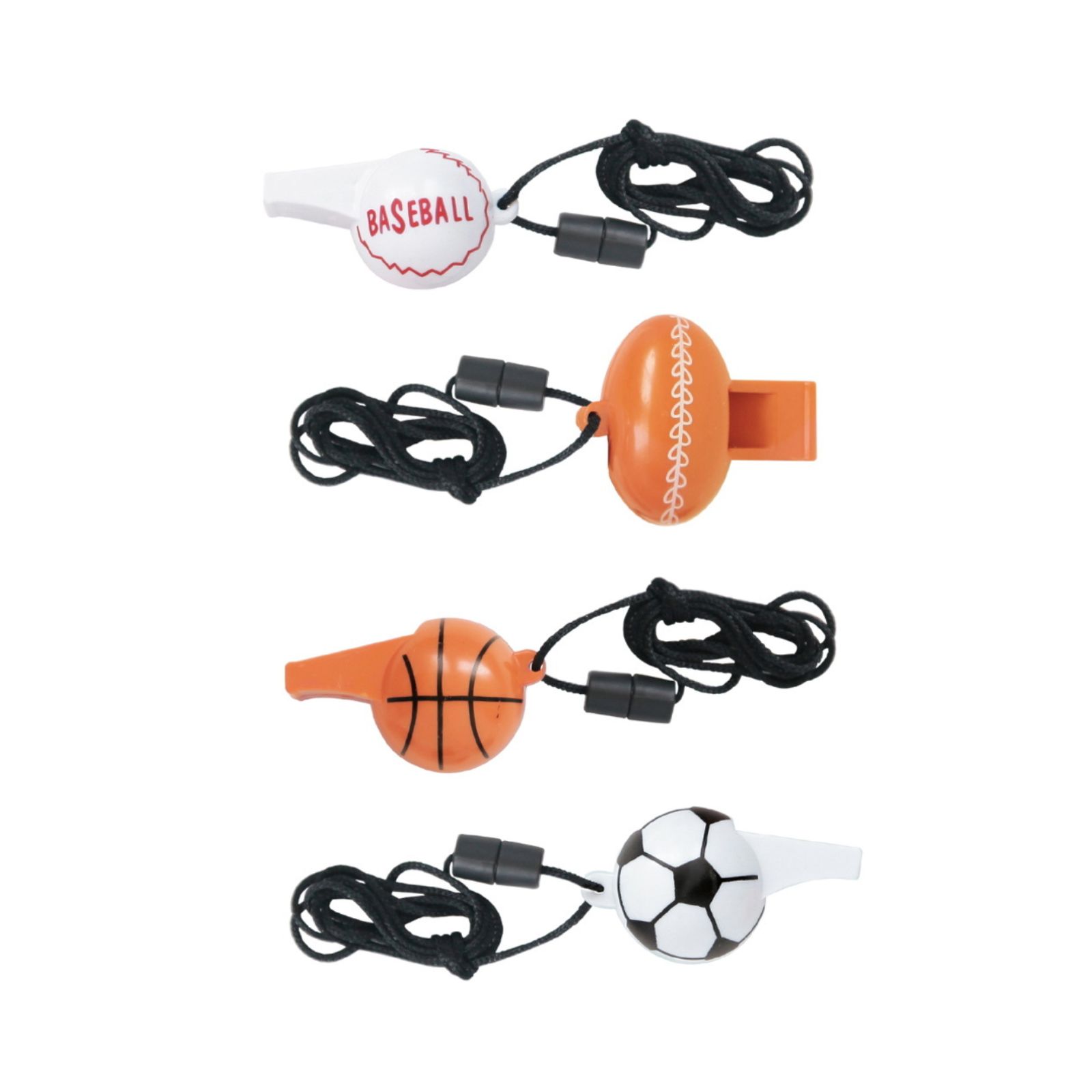 Sports Ball Whistles (Pack of 4)
