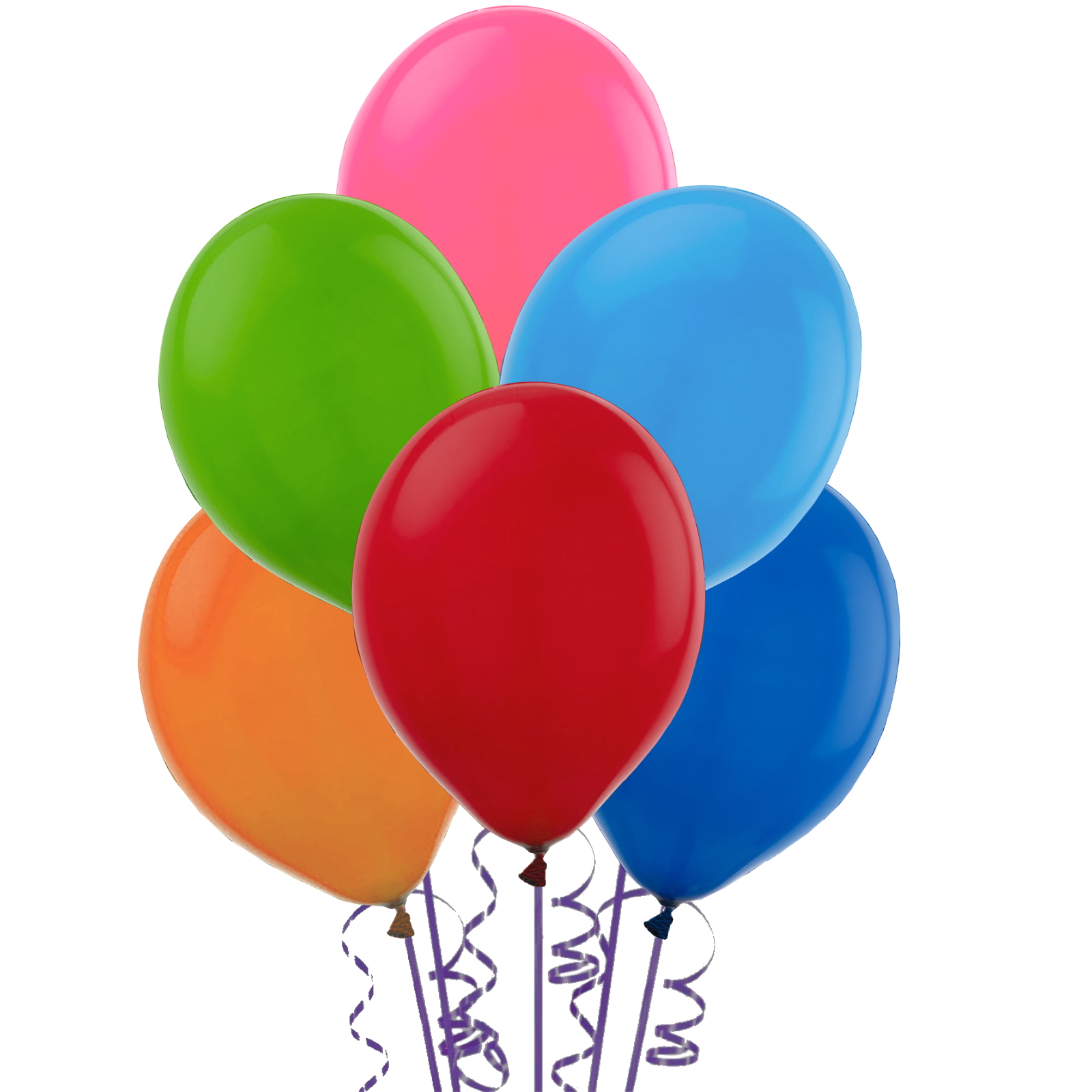 Coloured Assorted Balloons (Pack of 20)